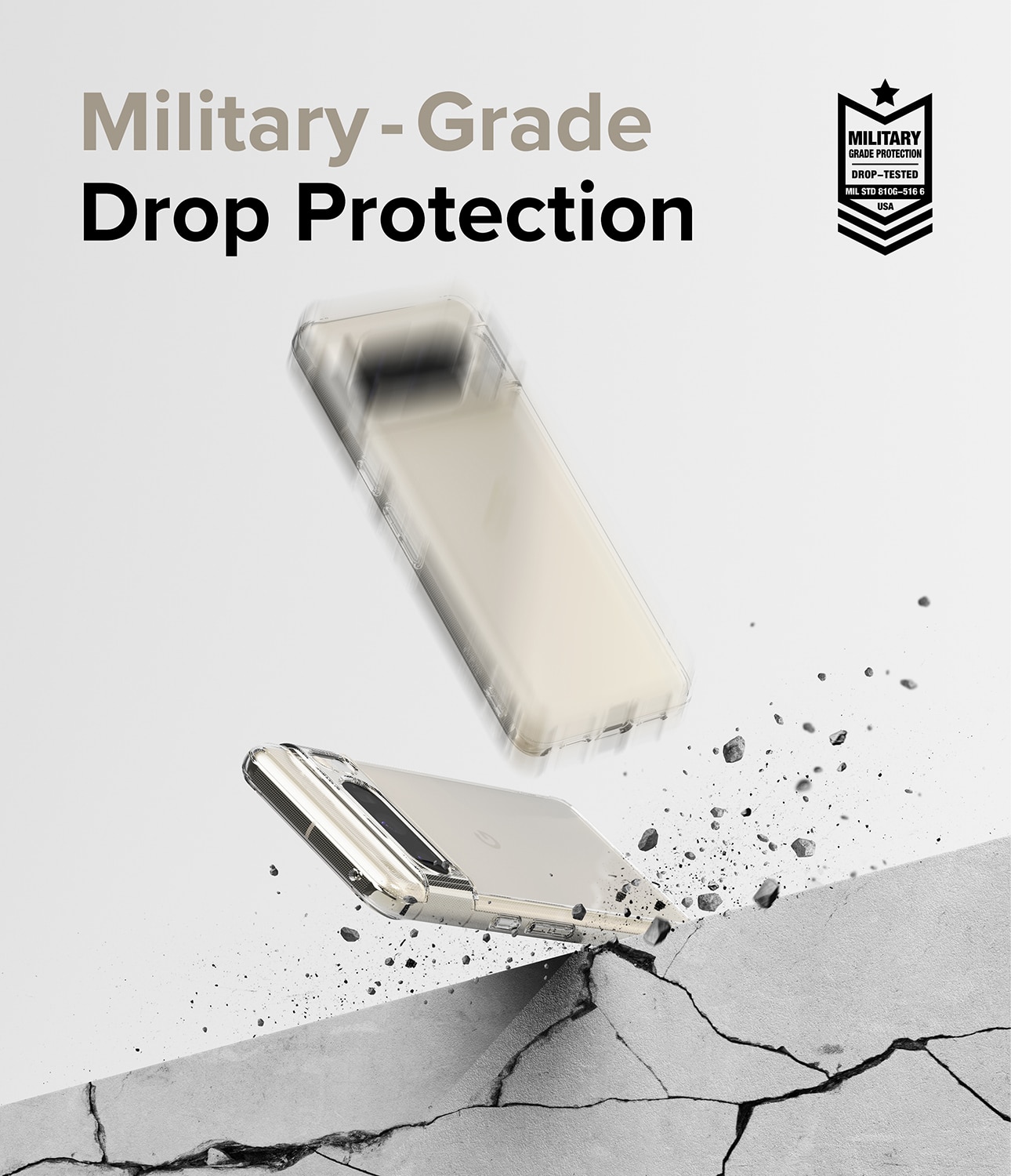 Fusion Case Google Pixel 8 Pro Genomskinlig