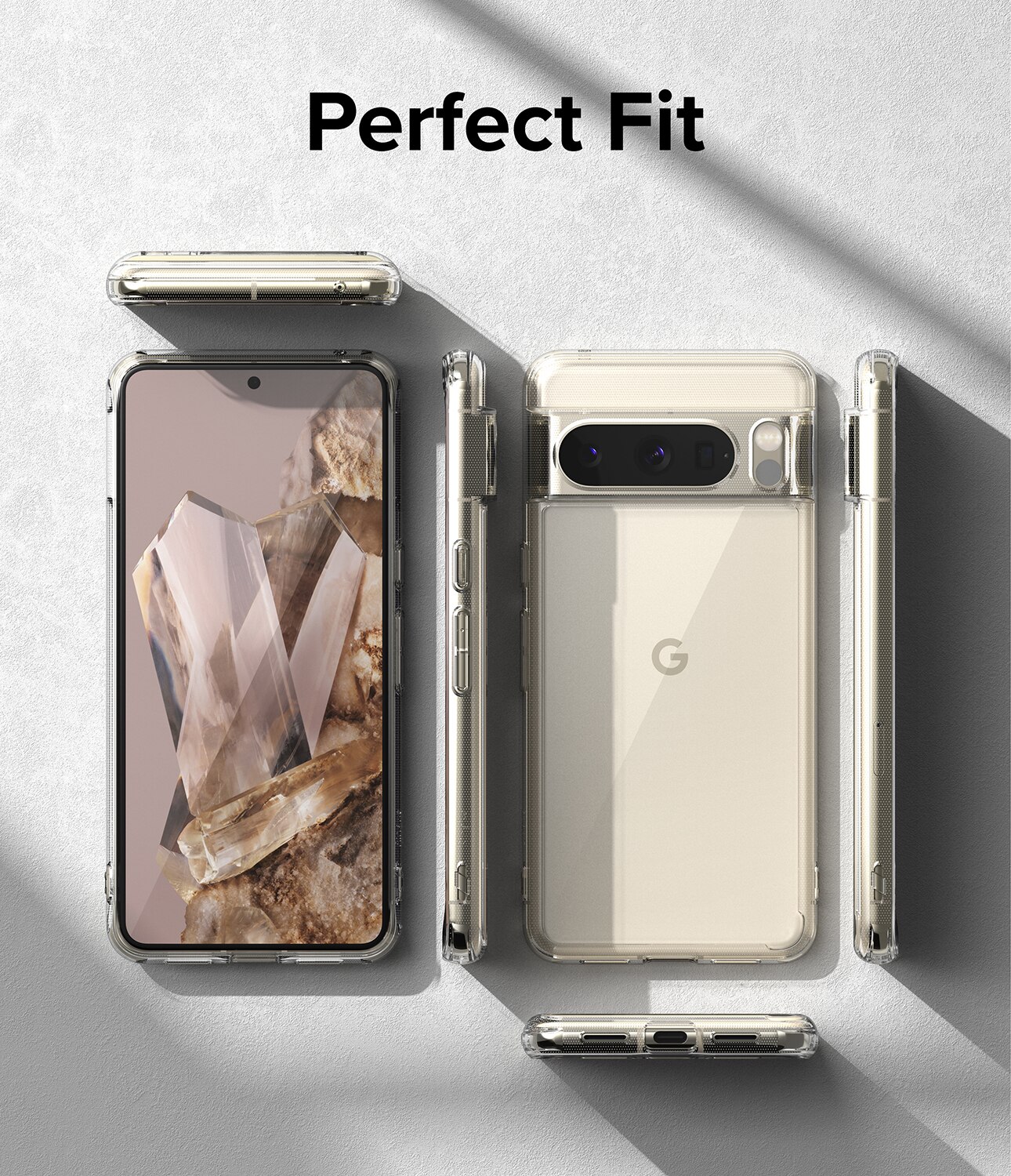 Fusion Case Google Pixel 8 Pro Genomskinlig