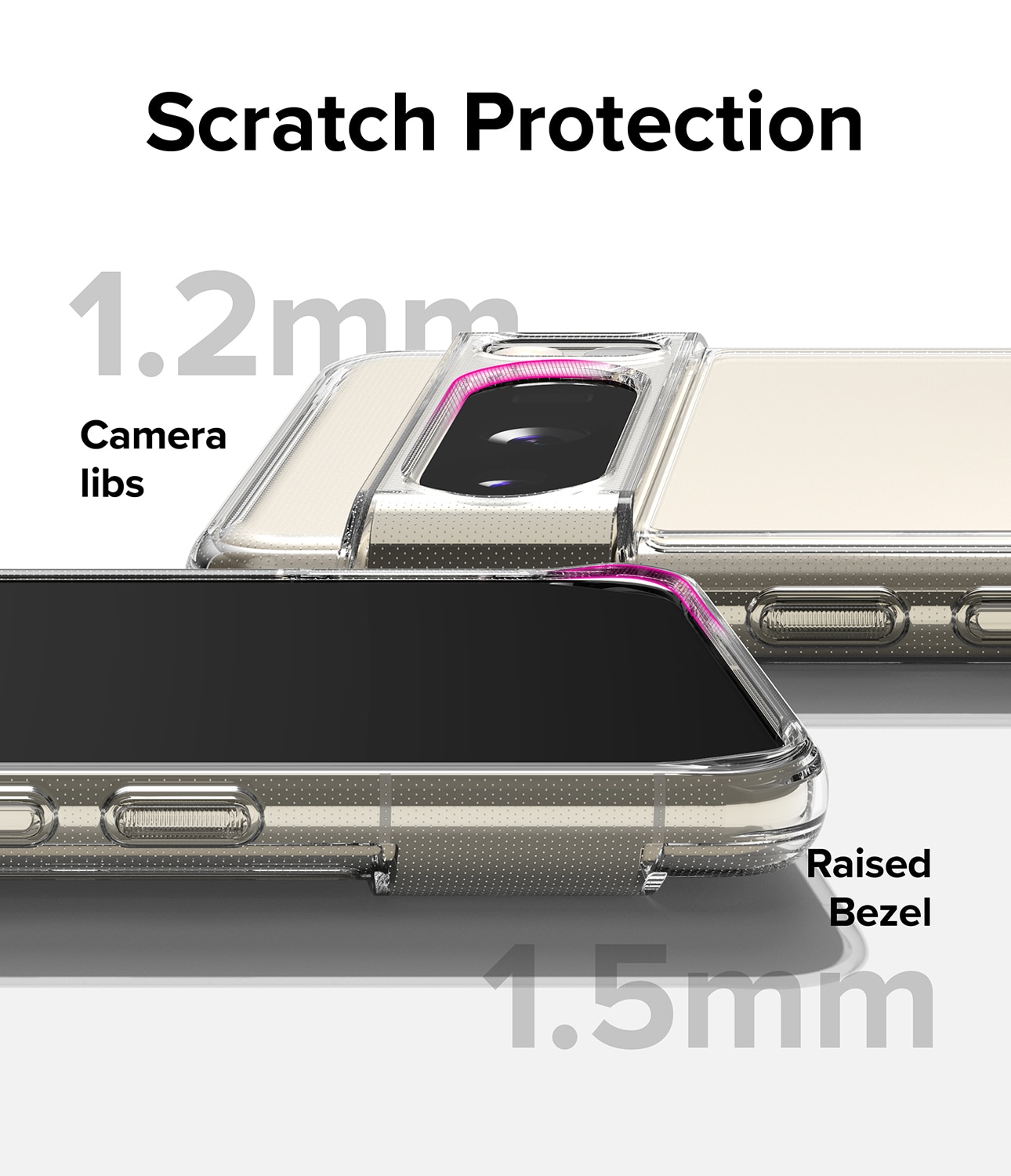 Fusion Case Google Pixel 8 Pro Genomskinlig