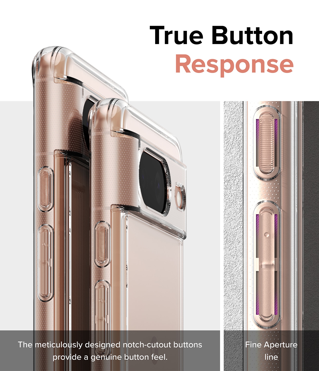 Fusion Case Google Pixel 8 Genomskinlig