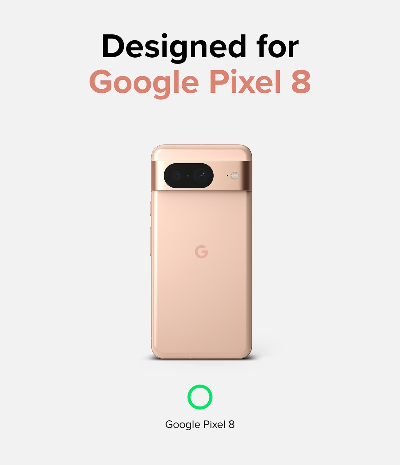 Fusion Case Google Pixel 8 Genomskinlig