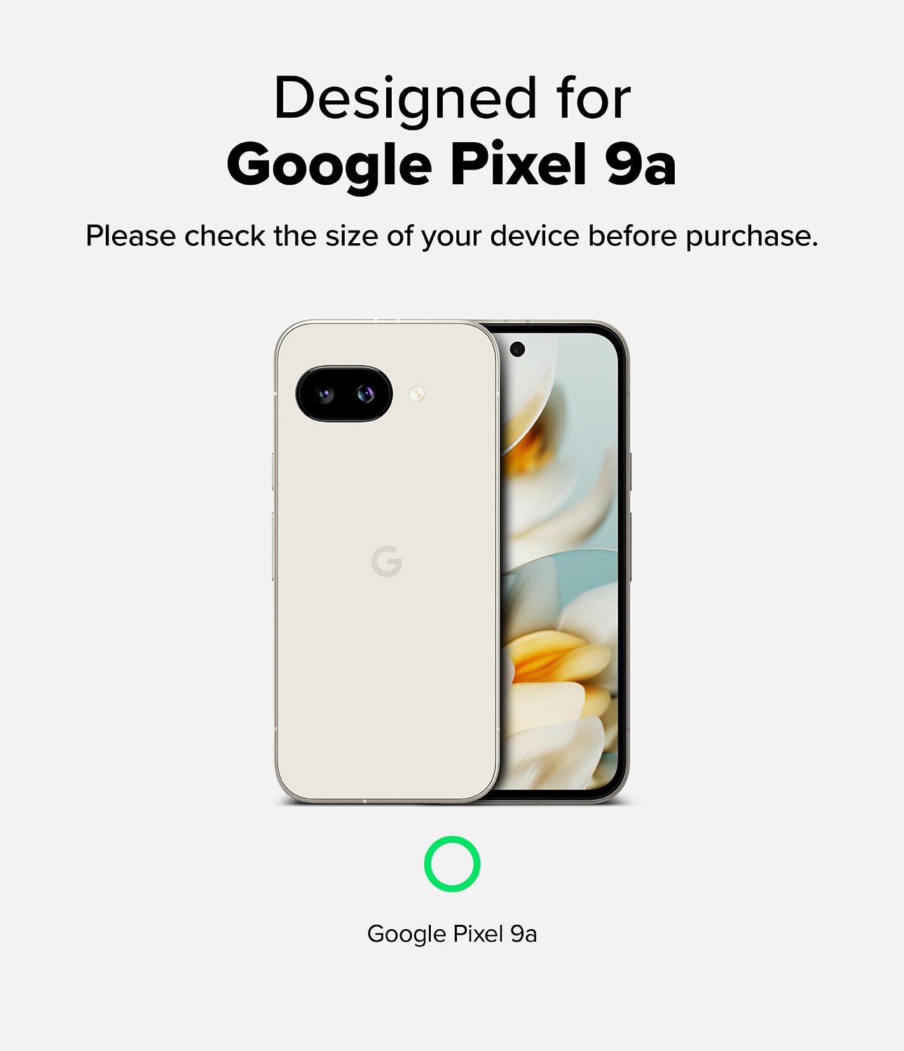 Onyx Case Google Pixel 9a Dark Green