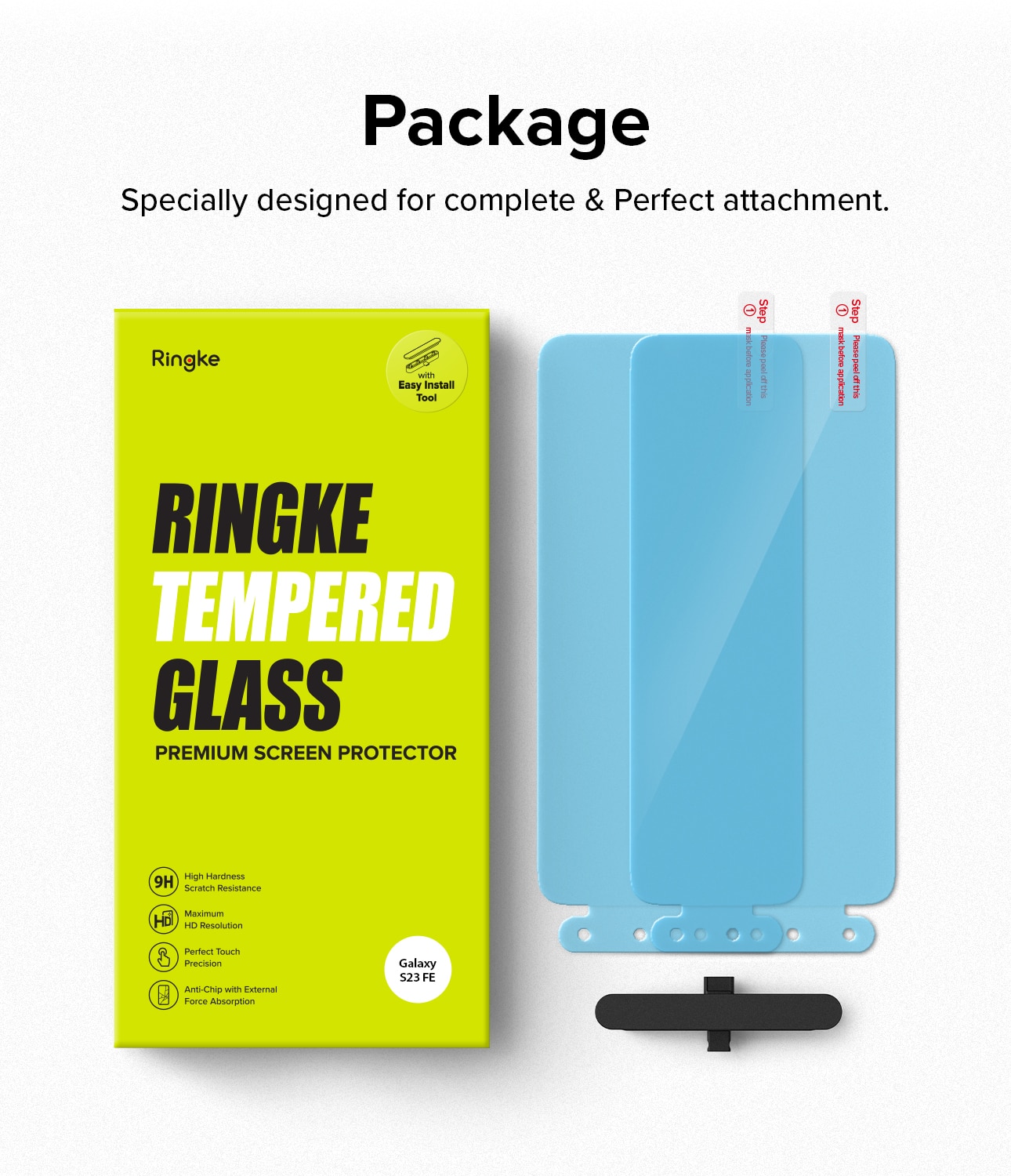 Screen Protector Glass Samsung Galaxy S23 FE (2-pack)