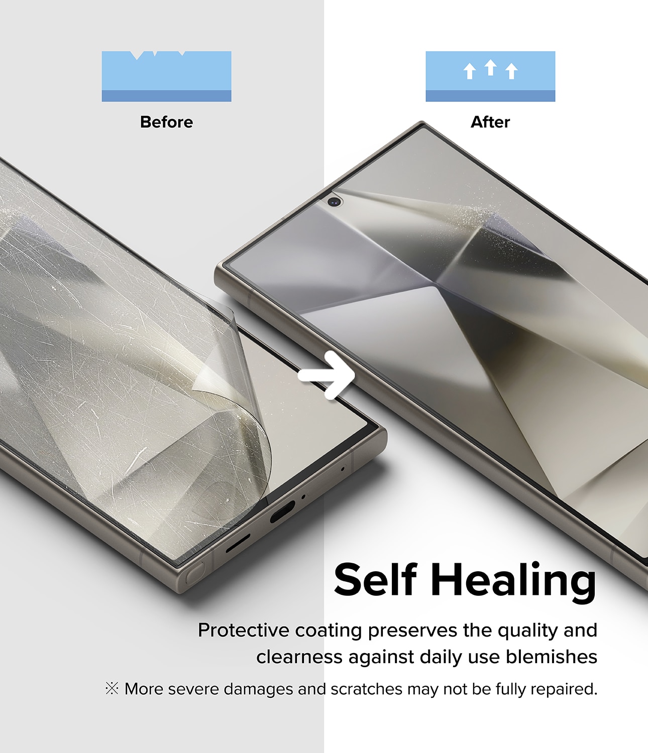 Dual Easy Screen Protector (2-pack) Samsung Galaxy S24 Ultra