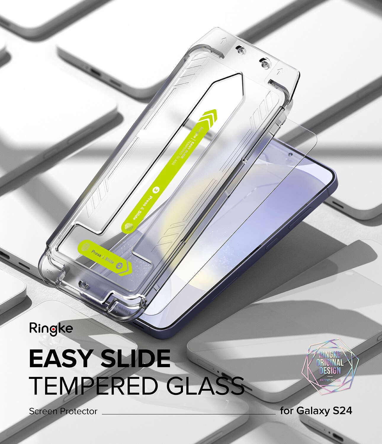 Easy Slide Glass (2-pack) Samsung Galaxy S24 Plus