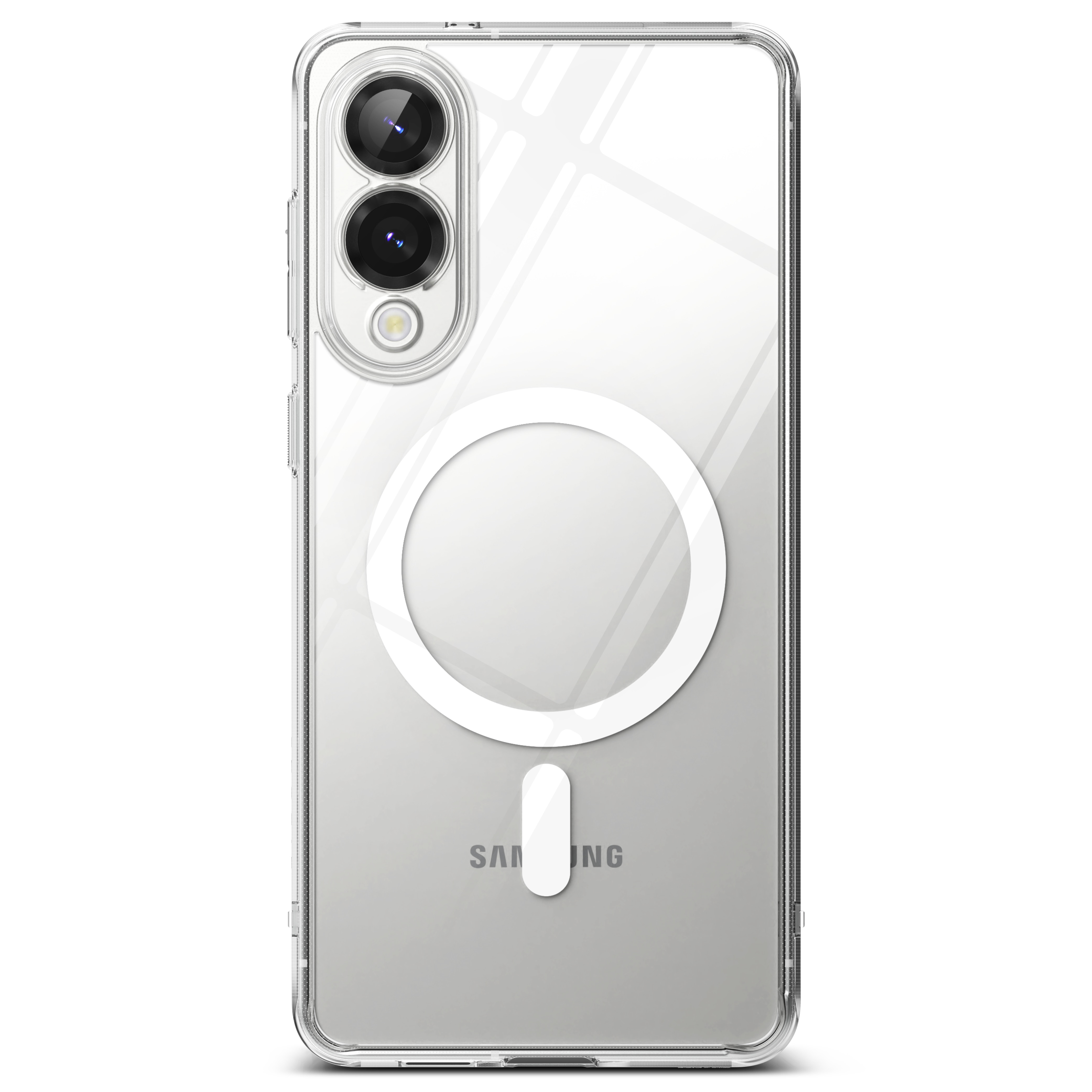 Fusion Magnetic Case Samsung Galaxy S25 Edge Clear