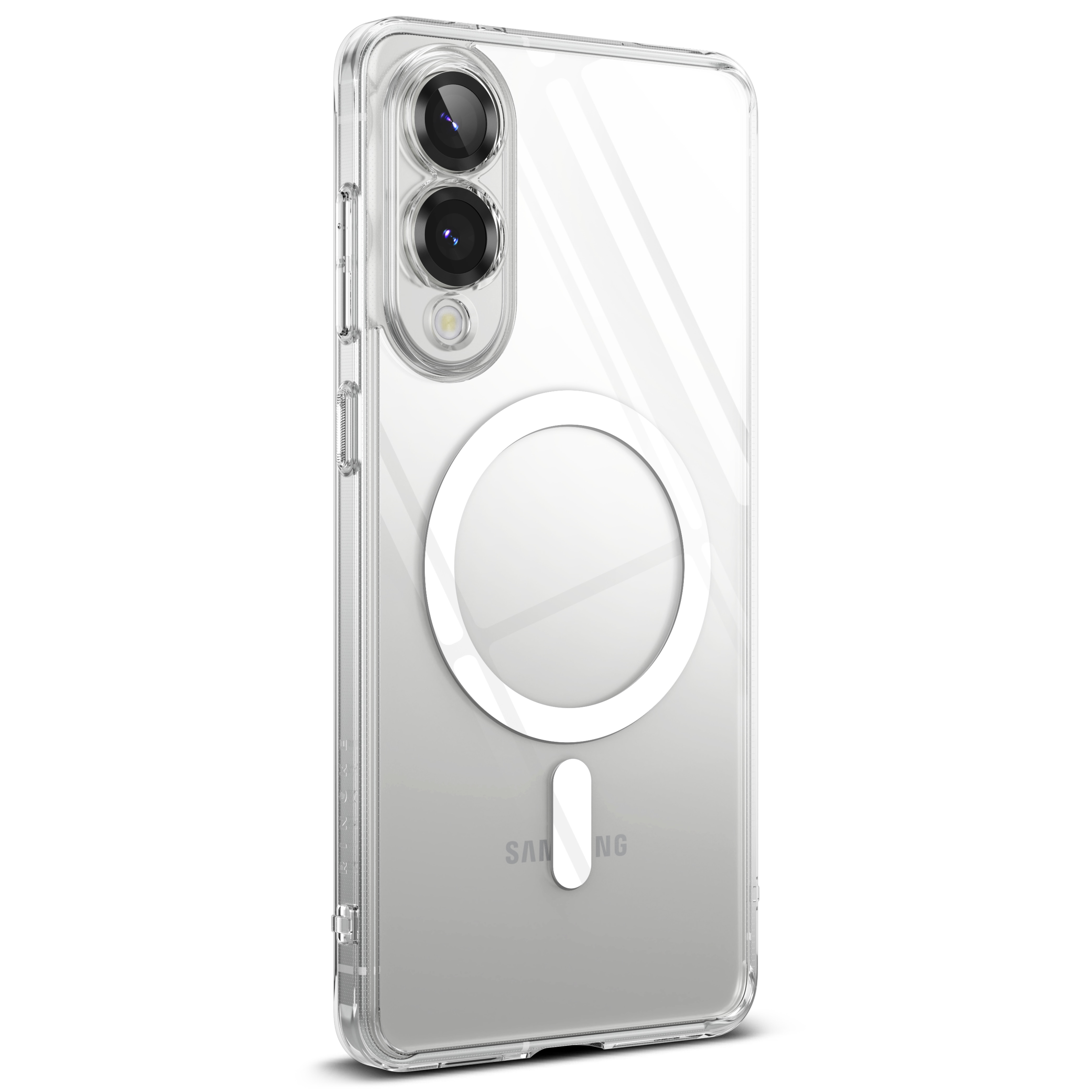 Fusion Magnetic Case Samsung Galaxy S25 Edge Clear