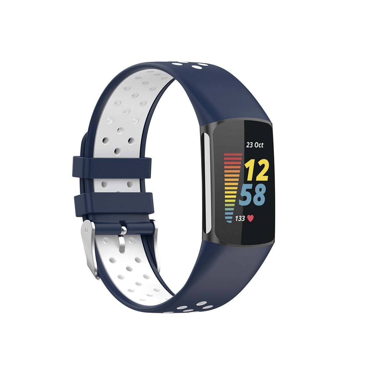 Silikonarmband Sport Fitbit Charge 6 blå