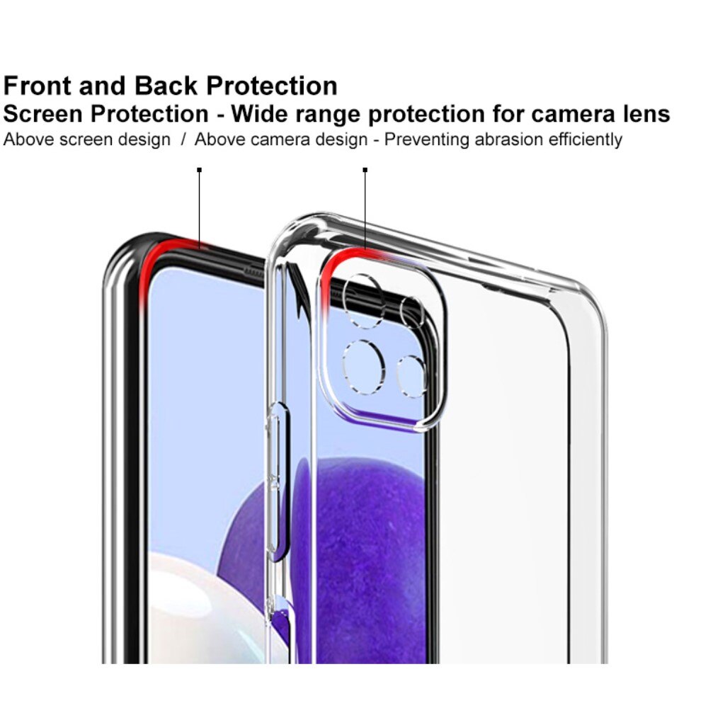 TPU Case Samsung Galaxy A22 5G Genomskinlig
