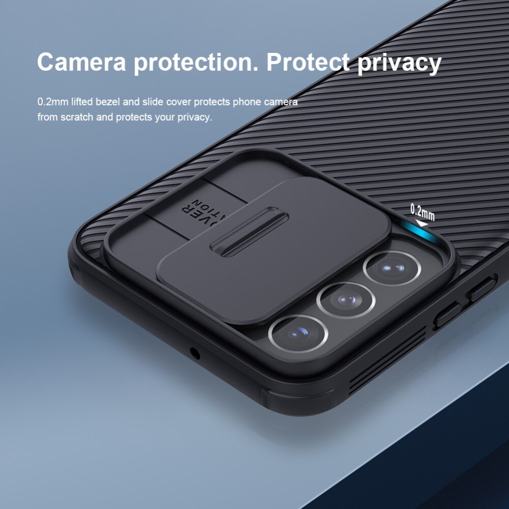 CamShield Skal Samsung Galaxy S22 Plus Svart