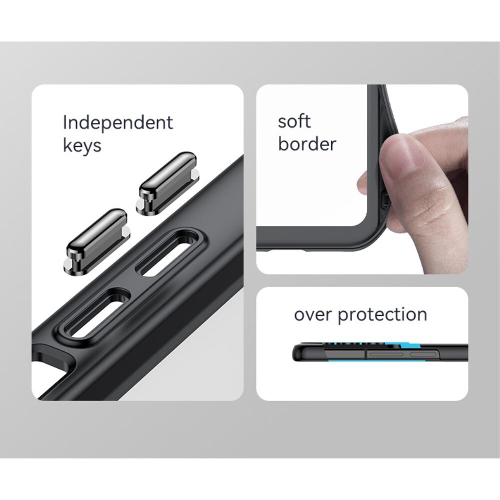Hybridskal Samsung Galaxy Z Fold 4 transparent