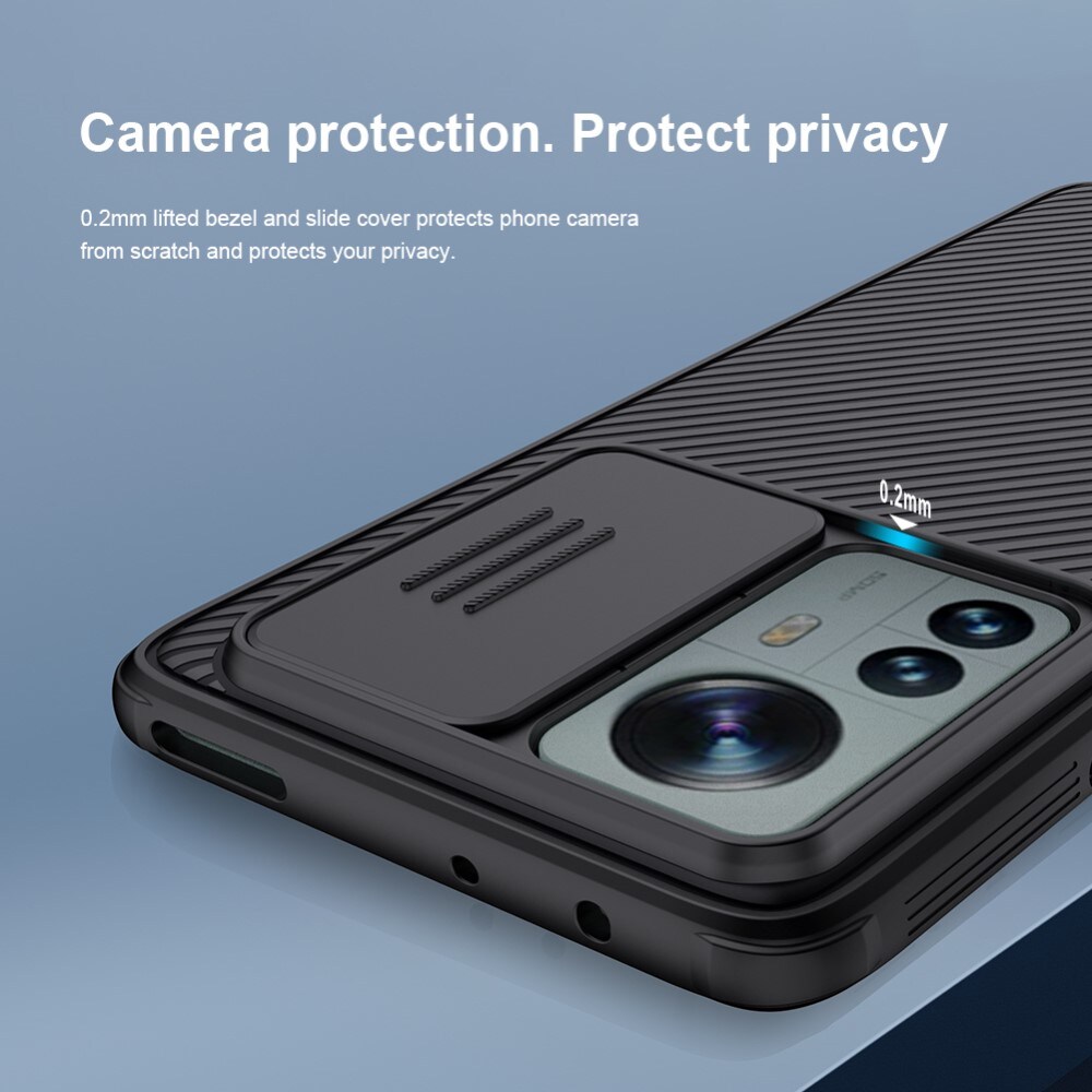 CamShield Skal Xiaomi 12 Pro Svart