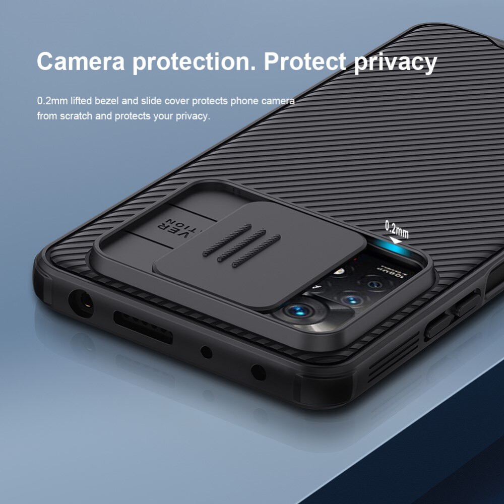 CamShield Skal Xiaomi Redmi Note 11 Pro Svart