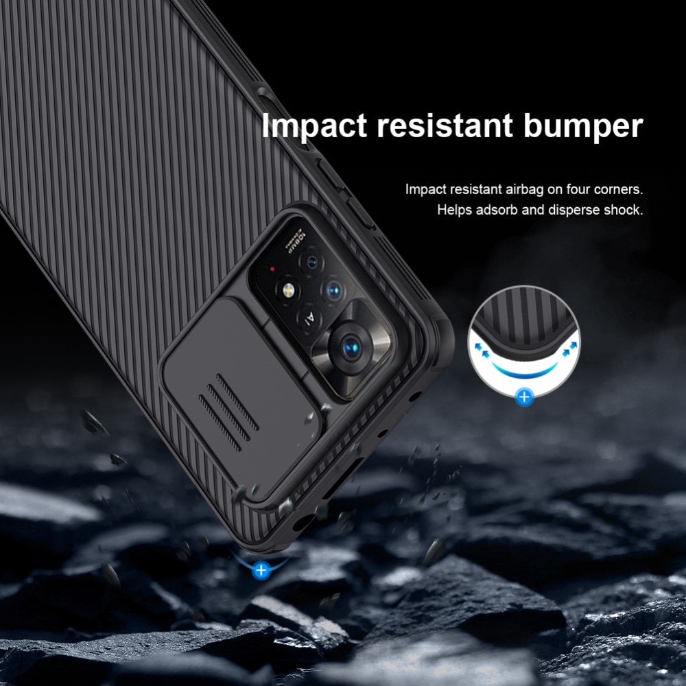 CamShield Skal Xiaomi Redmi Note 11 Pro Svart