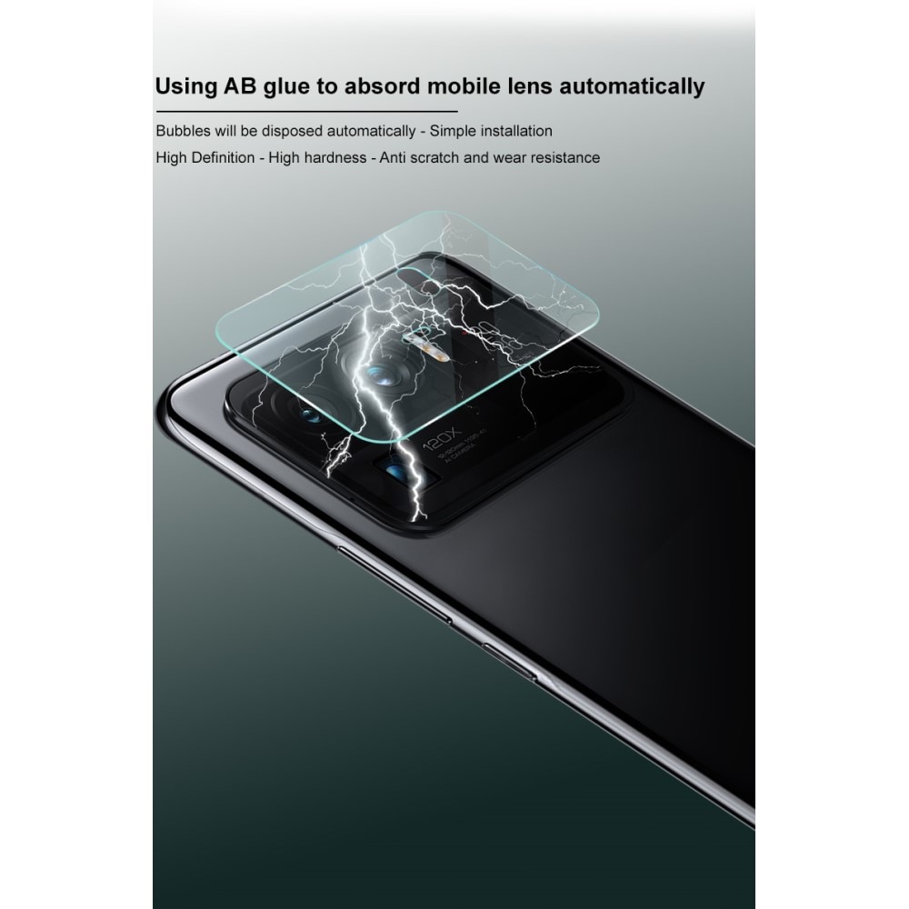 2-pack Härdat Glas Linsskydd Xiaomi Mi 11 Ultra