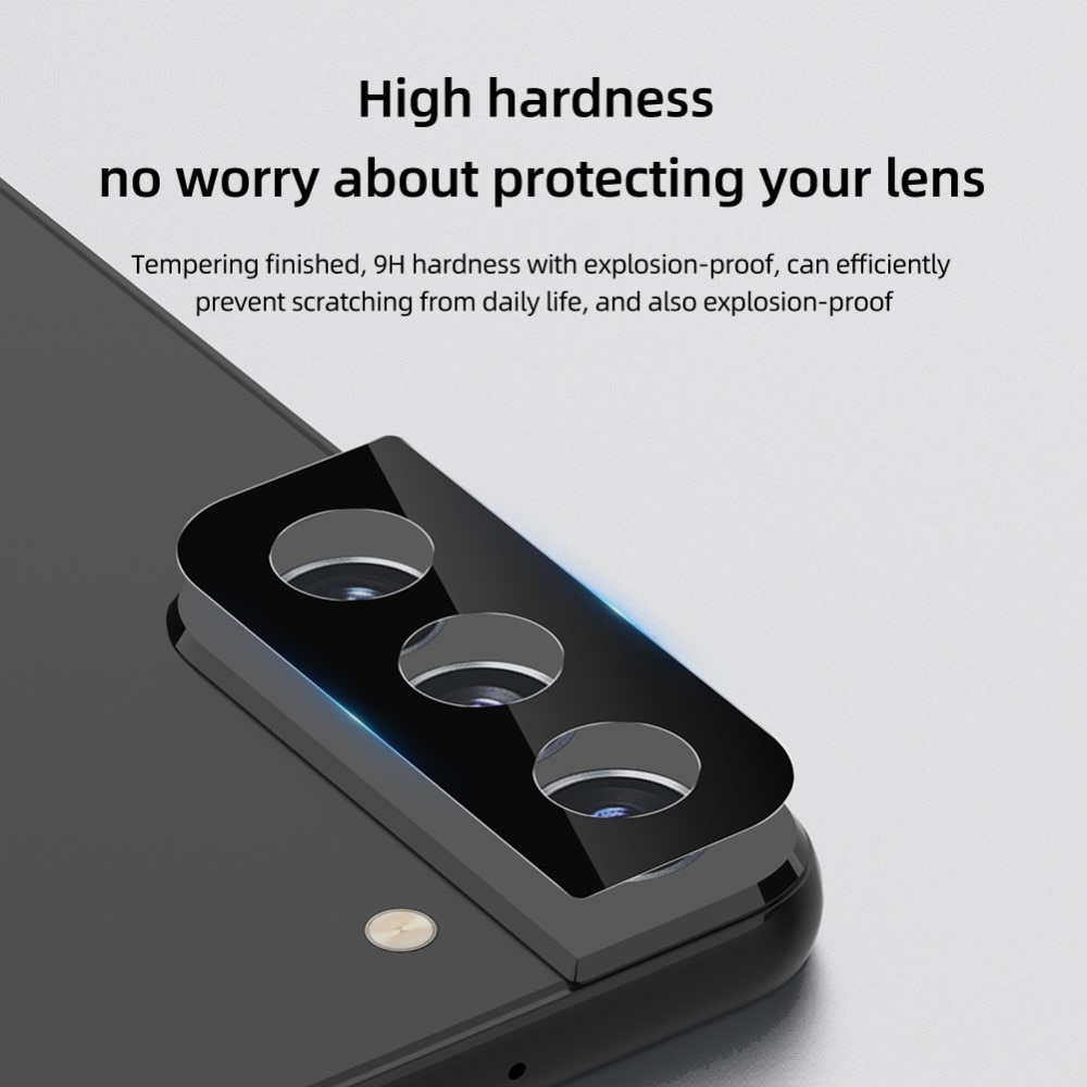 0.22mm InvisiFilm Kameraskydd Samsung Galaxy S22 (2-pack)