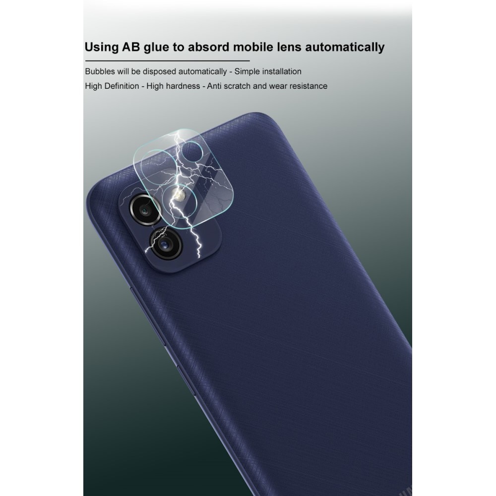 2-pack Härdat Glas Linsskydd Samsung Galaxy A03