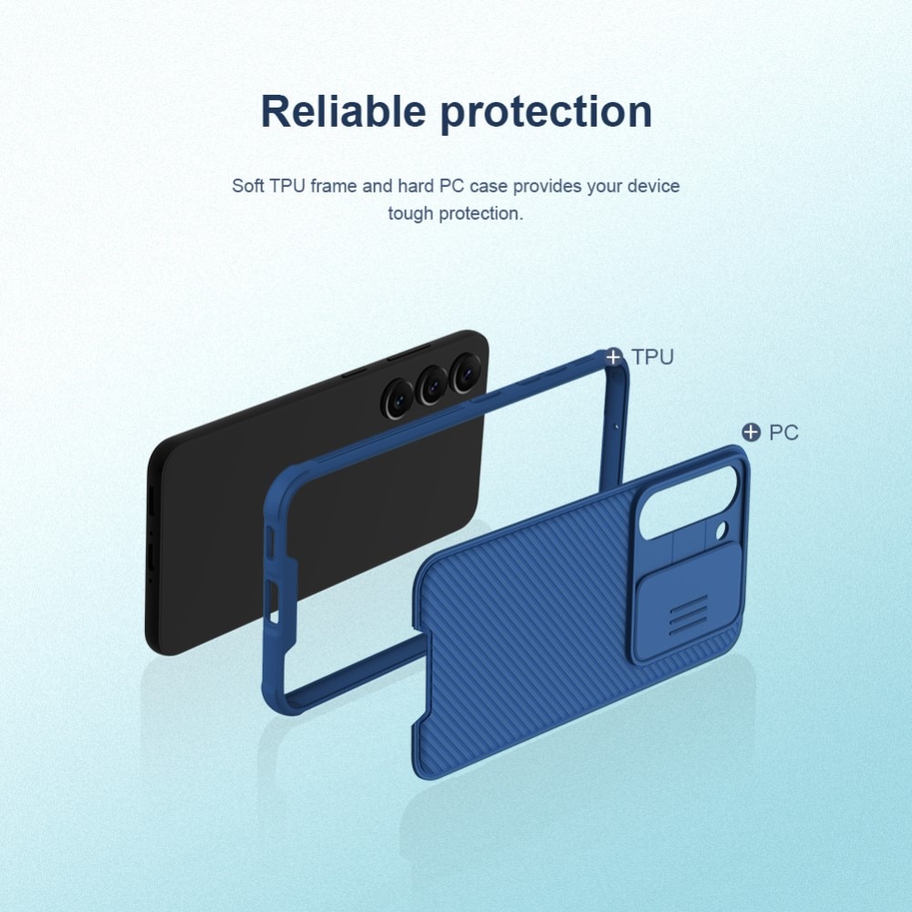 CamShield Skal Samsung Galaxy S23 Plus Blå