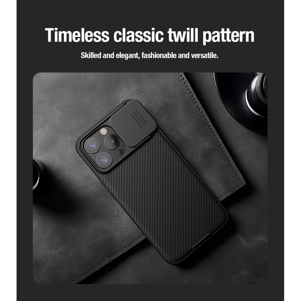 CamShield Skal iPhone 15 Pro Max svart