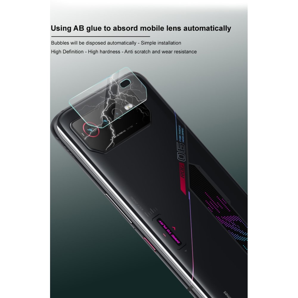 2-pack Härdat Glas Linsskydd Asus ROG Phone 6/6 Pro