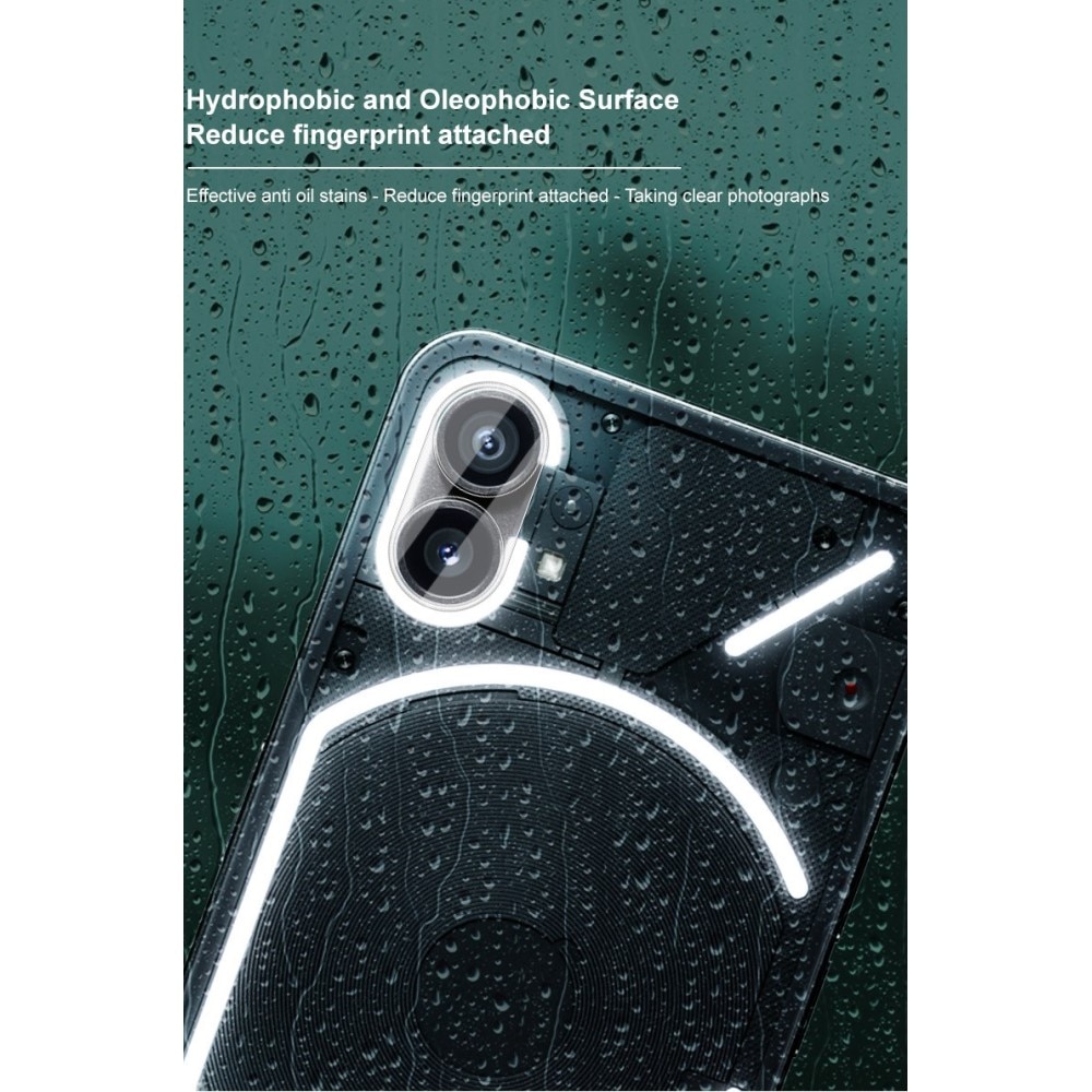 Härdat Glas 0.2mm Linsskydd Nothing Phone 1 Genomskinlig
