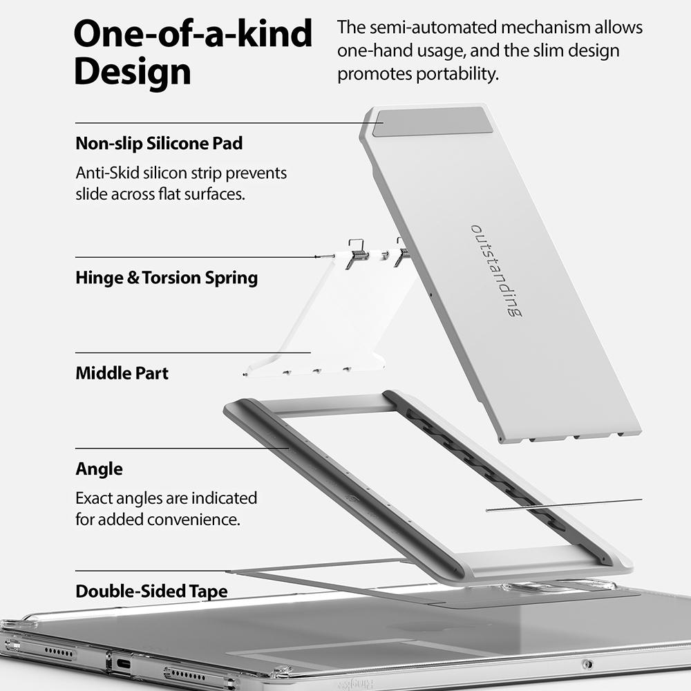 Outstanding Tablet Stand Dark Grey