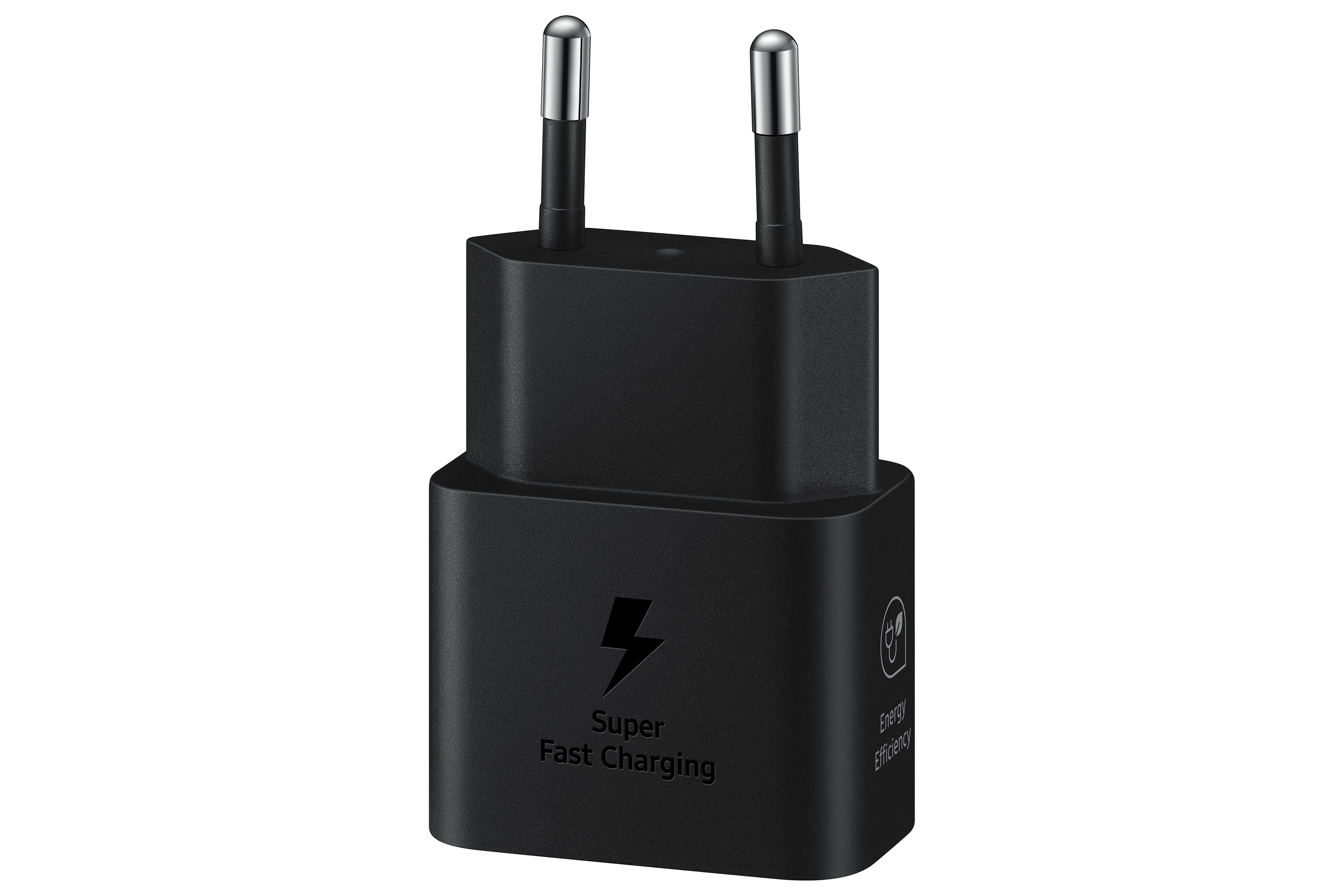 Power Väggladdare + Kabel Fast Charge 25W PD USB-C svart