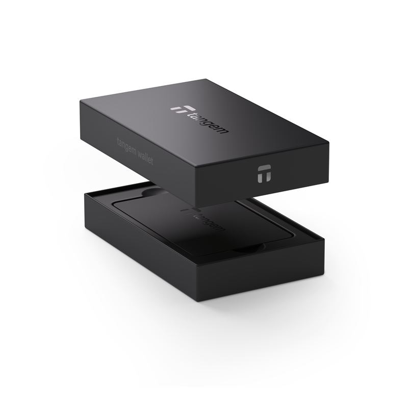 Crypto Hardware Wallet 2 Card set svart