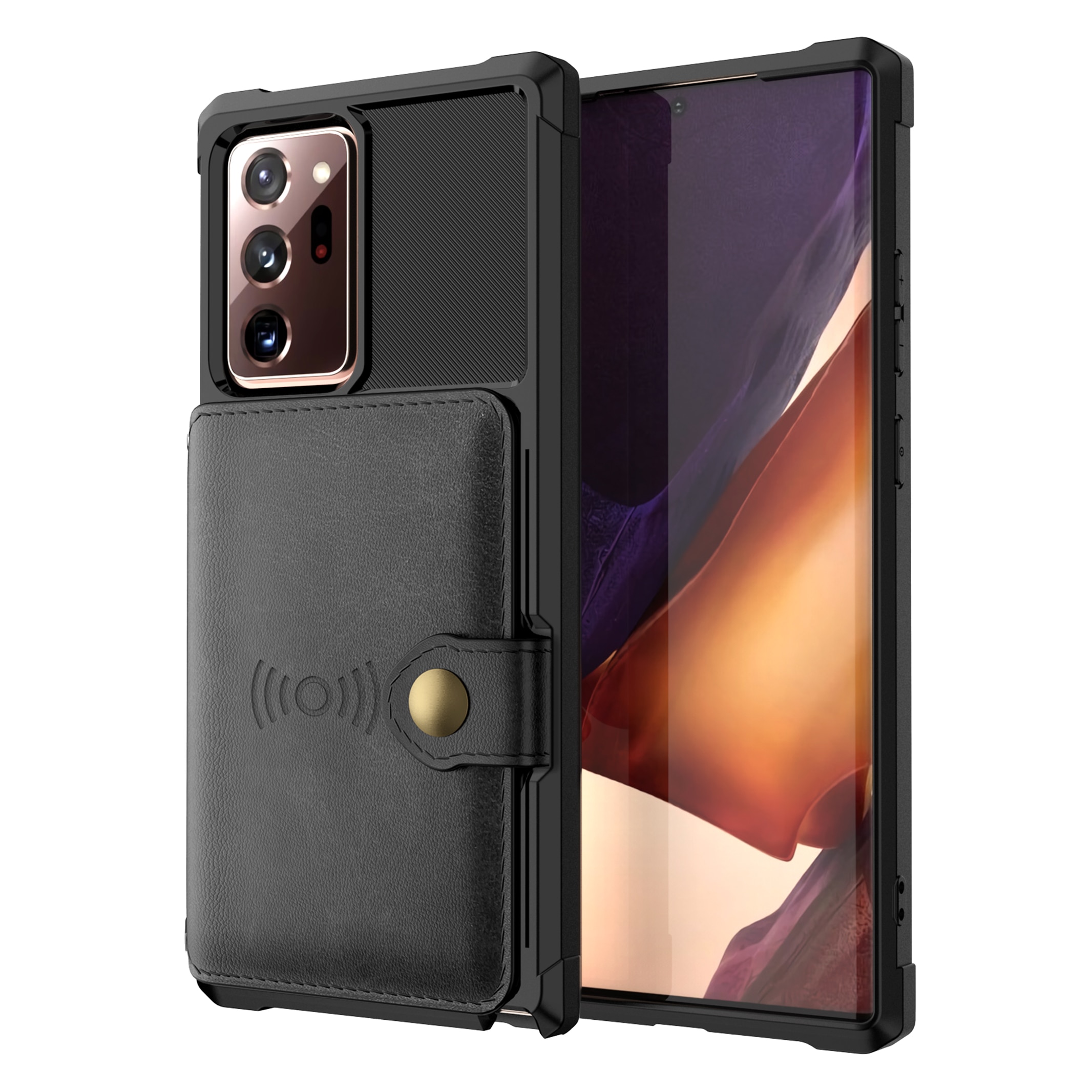 Tough Multi-slot Case Samsung Galaxy Note 20 Ultra Svart