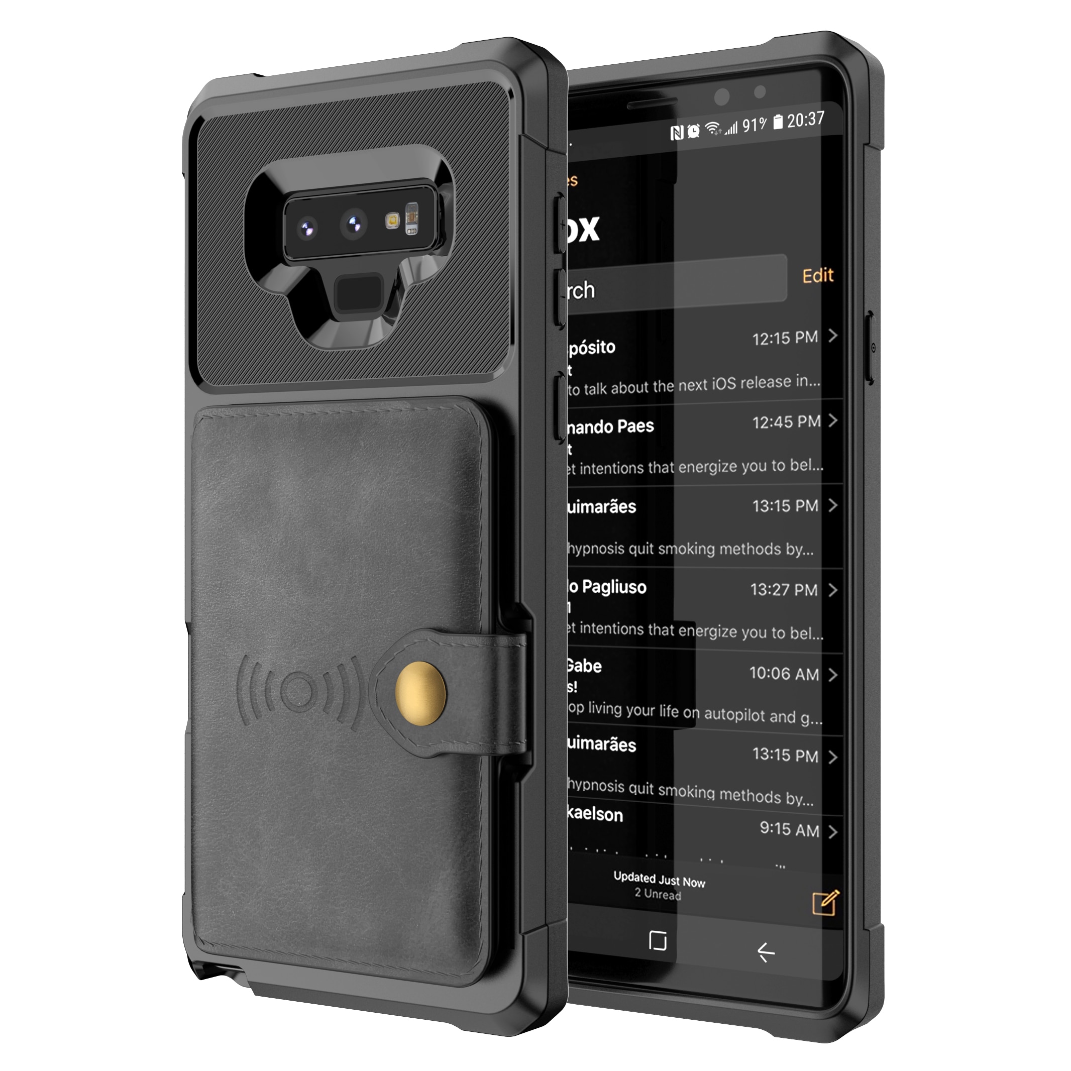 Tough Multi-slot Case Samsung Galaxy Note 9 svart
