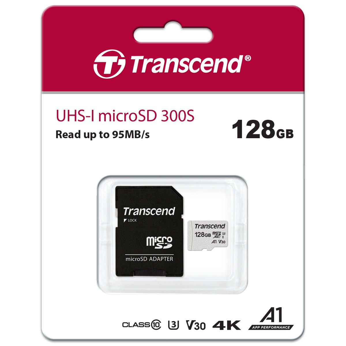 microSDXC 128GB U3 (R95/W40)  - Minneskort