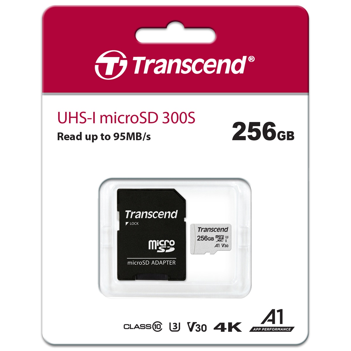 microSDXC 256GB U3 (R95/W40)  - Minneskort