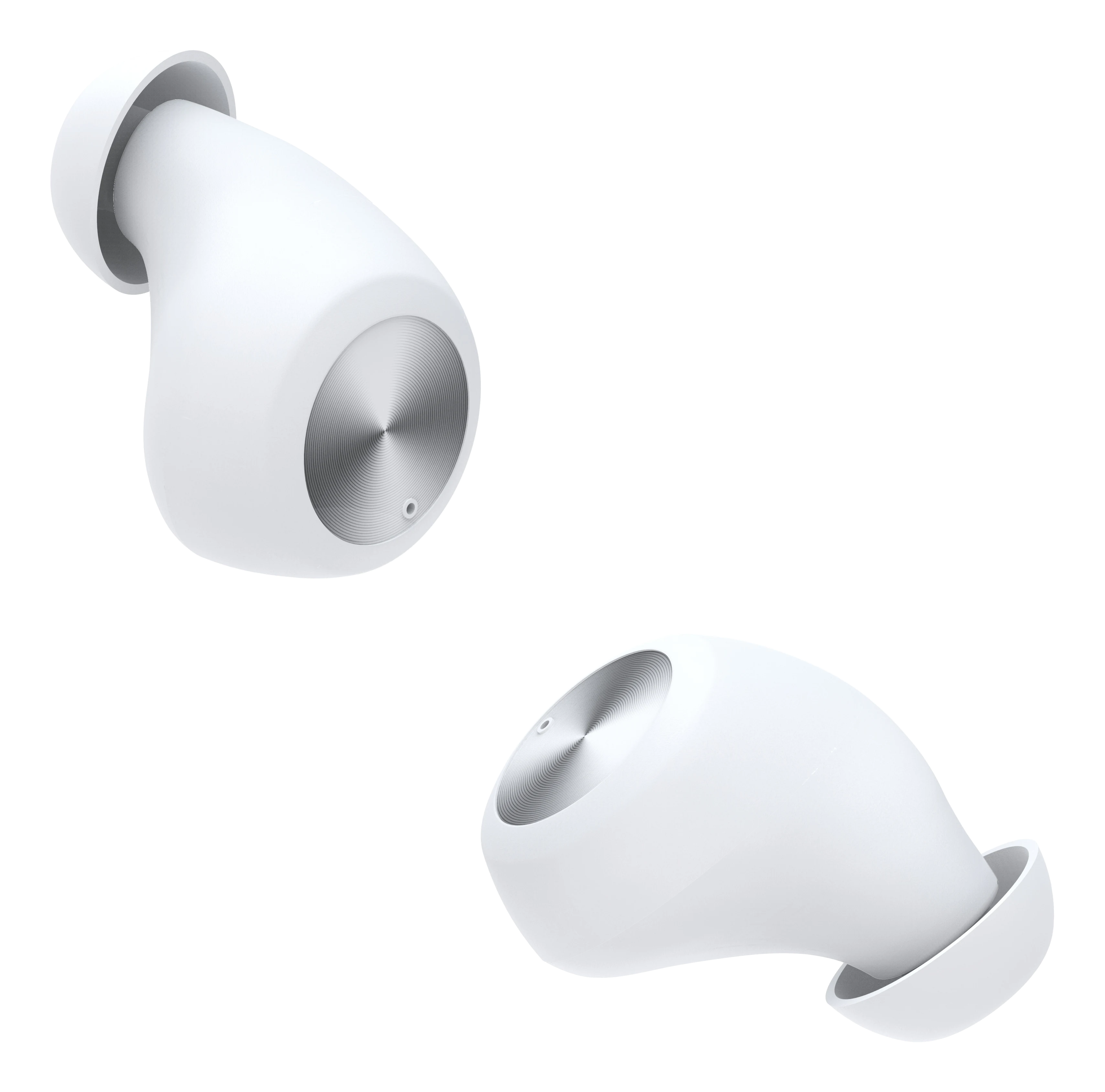 Trådlösa in-ear hörlurar TWS vit