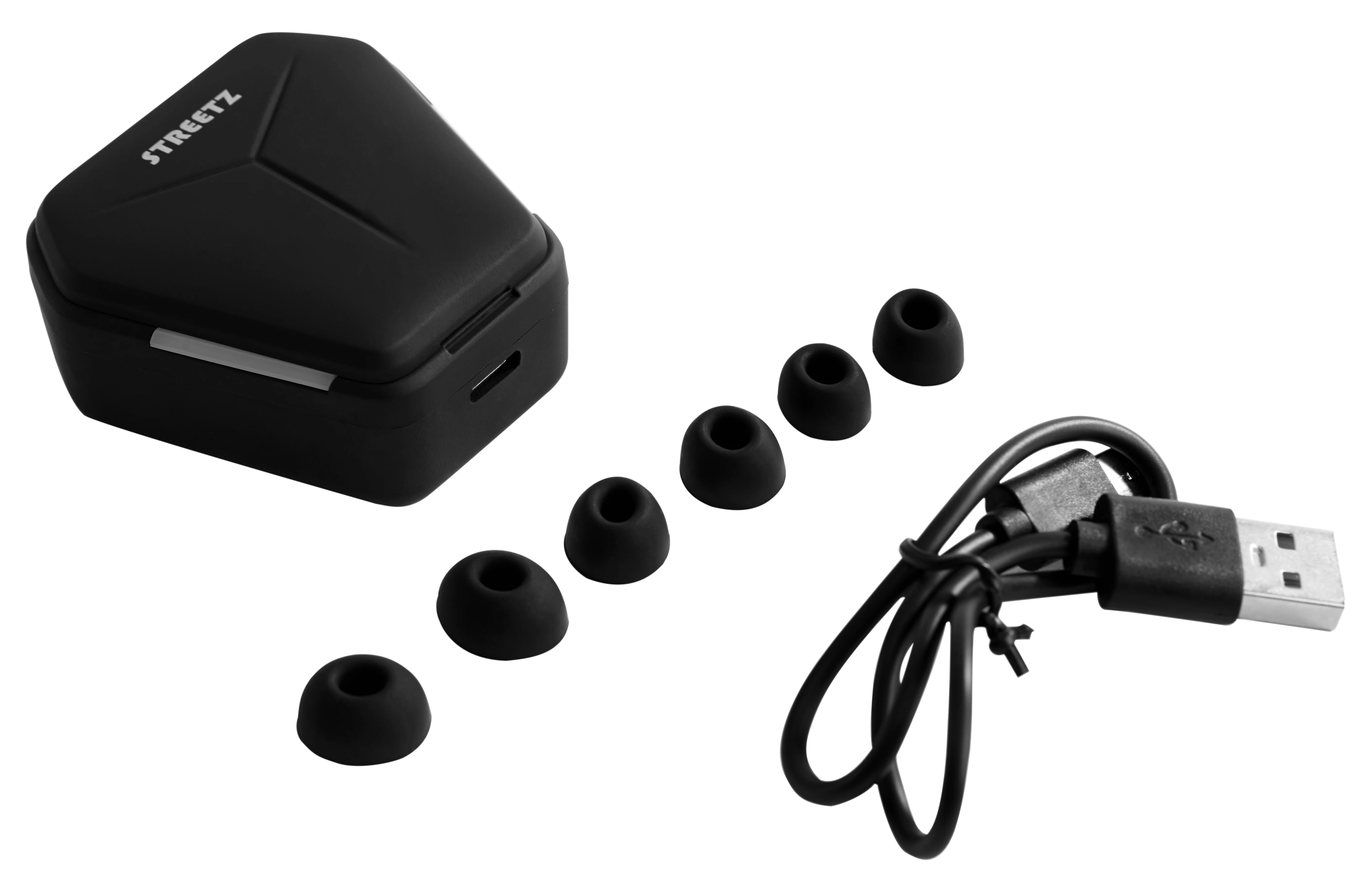 Gaming Trådlösa in-ear hörlurar True Wireless Stereo, svart