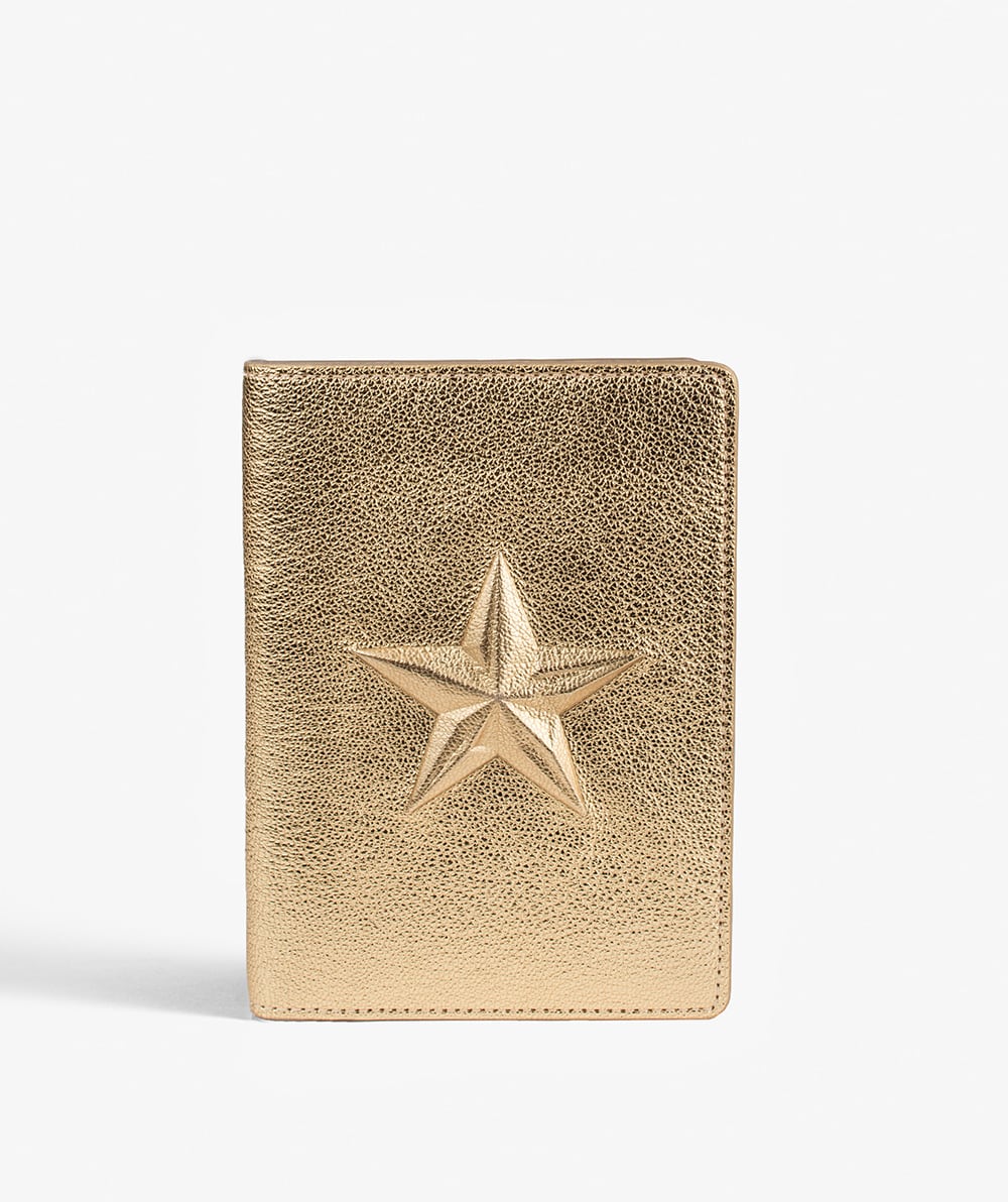 Pass Skal Star Metallic Gold