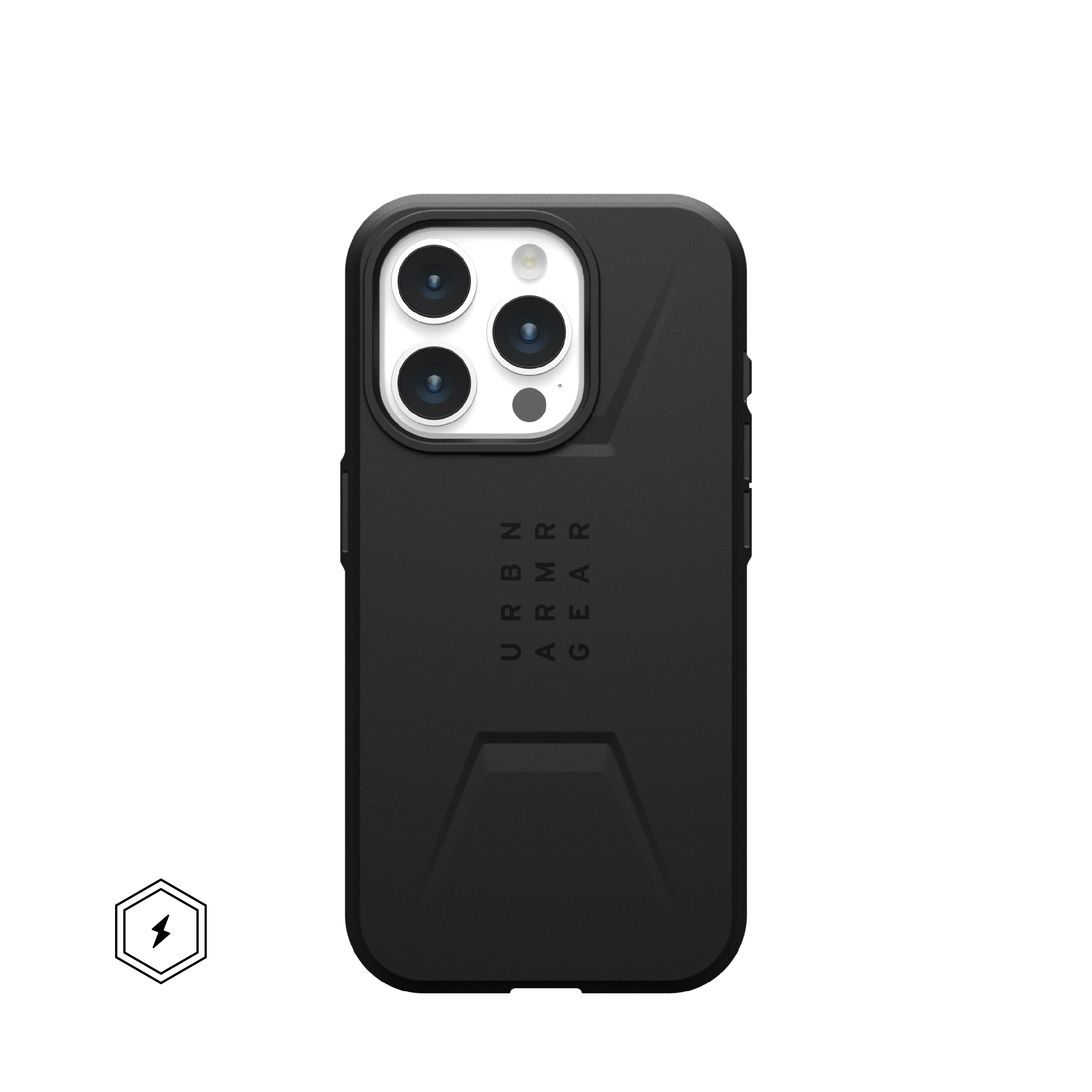 Civilian MagSafe Case iPhone 15 Pro Black