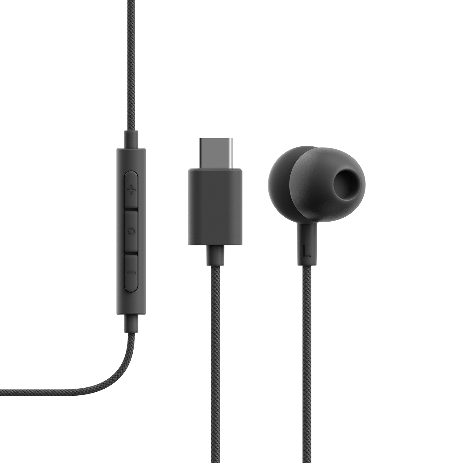 V3 Trådbundna Hörlurar USB-C Svart