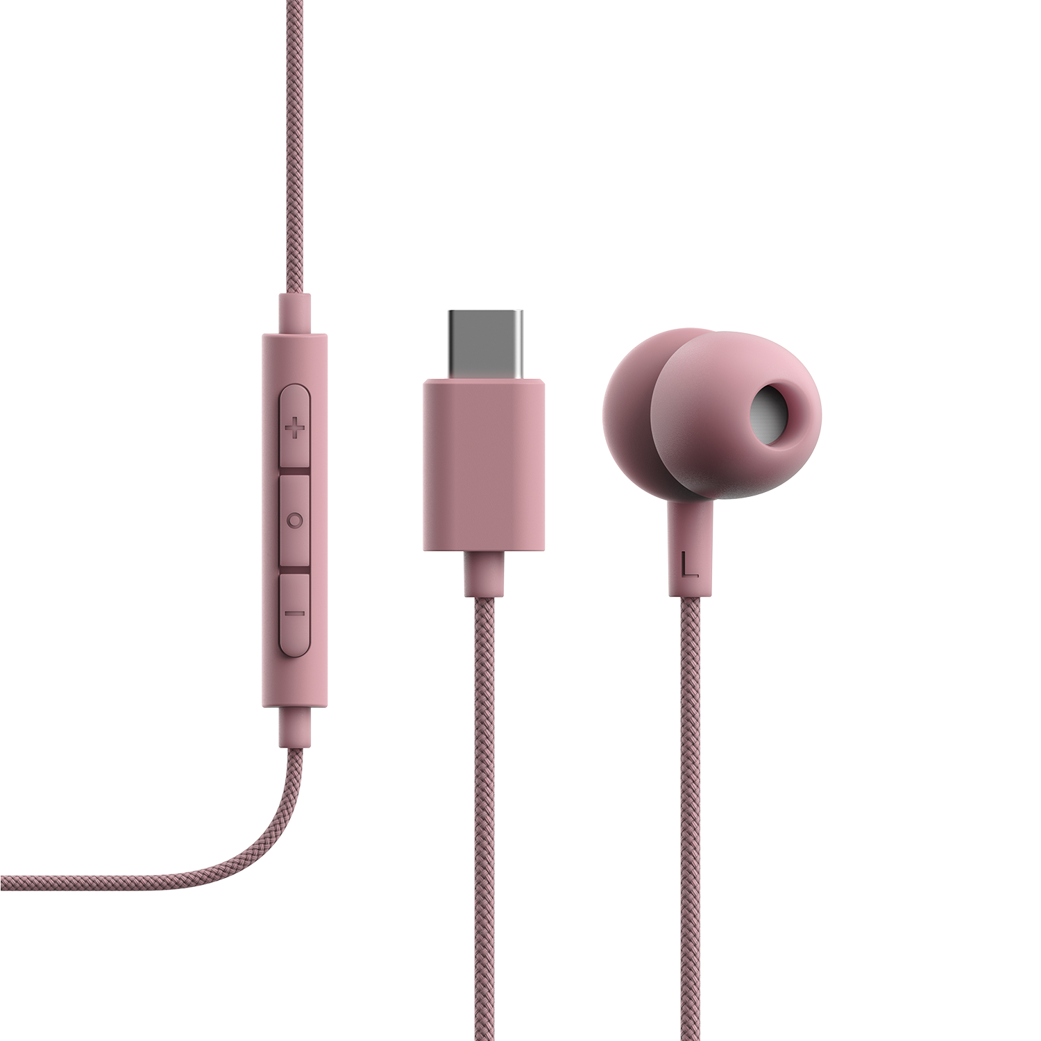 V3 Trådbundna Hörlurar USB-C Rosa