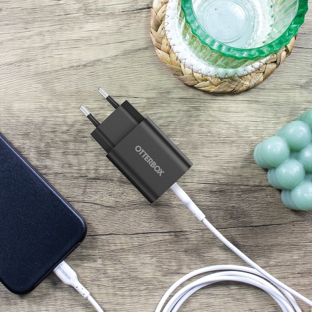 Väggladdare USB-C 20W PD Black