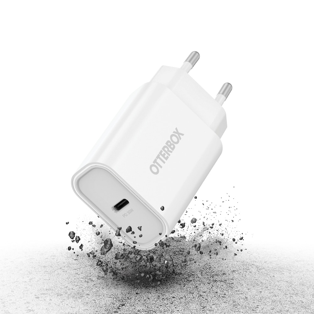 Väggladdare USB-C 30W PD White