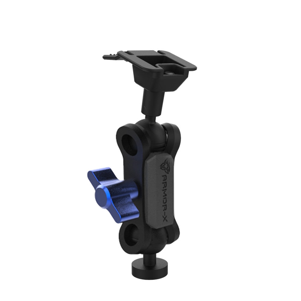 X-P4T Tablet Heavy-Duty 1/4" M6 Thread Mount for Tripod svart