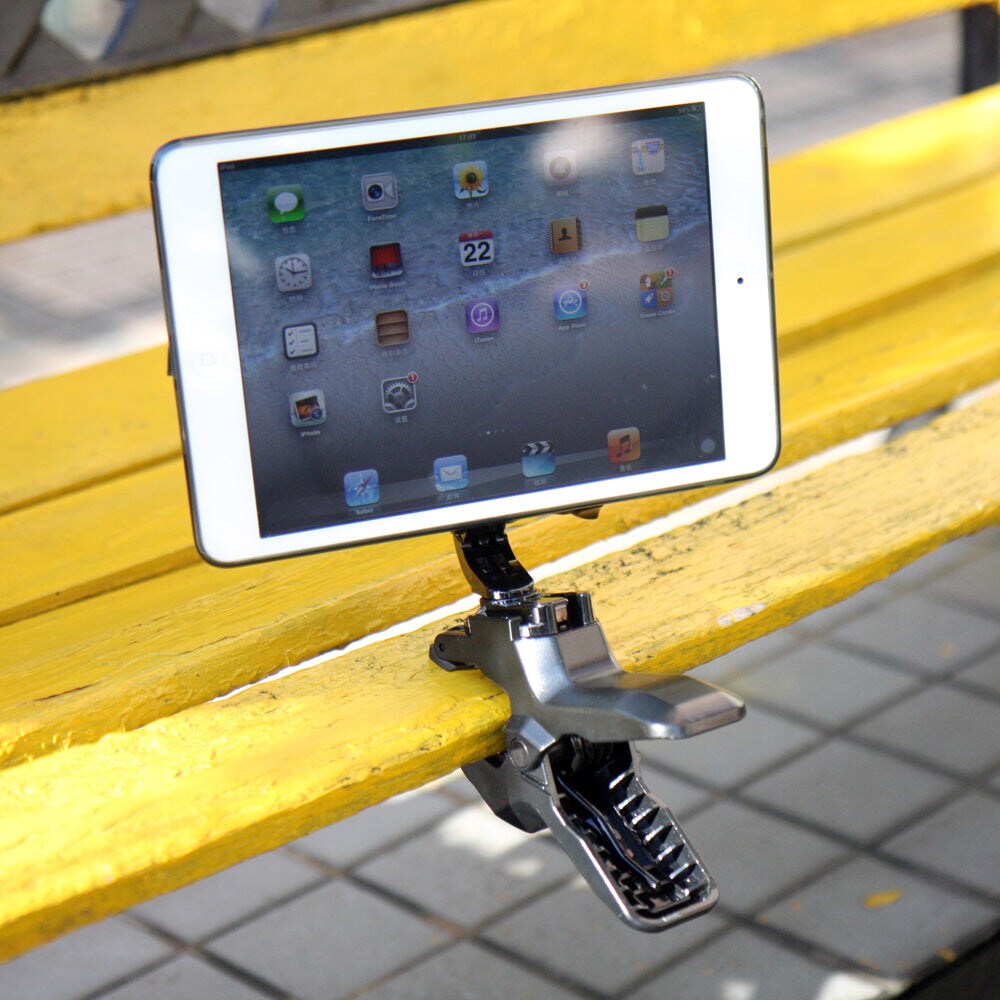 X29T Tablet Jaws Clamp Mount svart