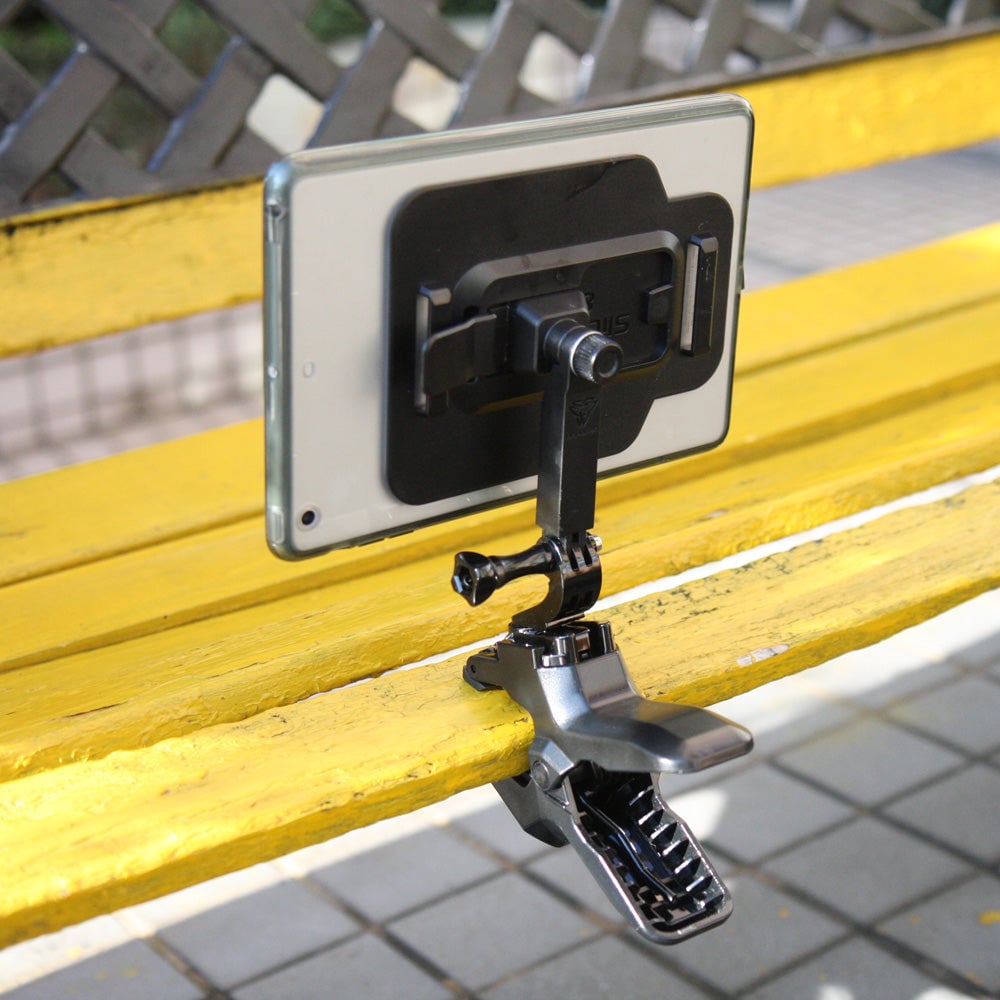 X29T Tablet Jaws Clamp Mount svart