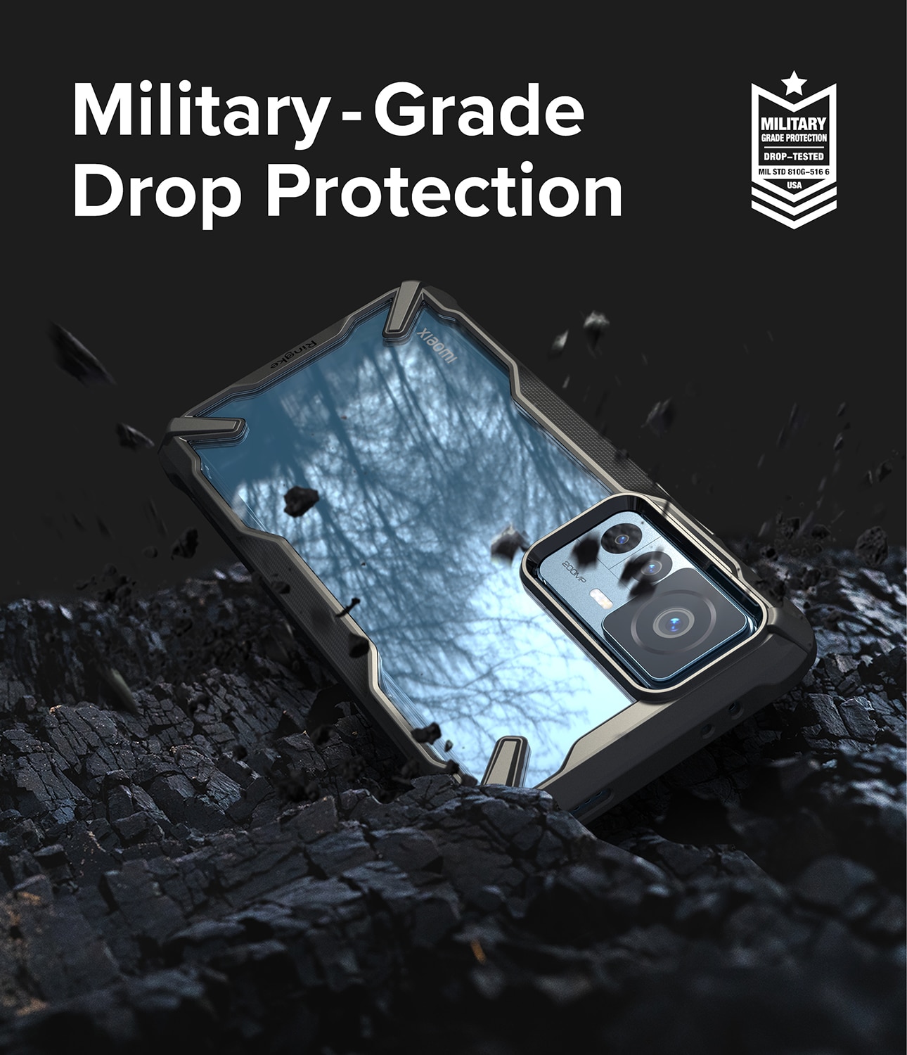 Fusion X Case Xiaomi 12T/12T Pro Svart