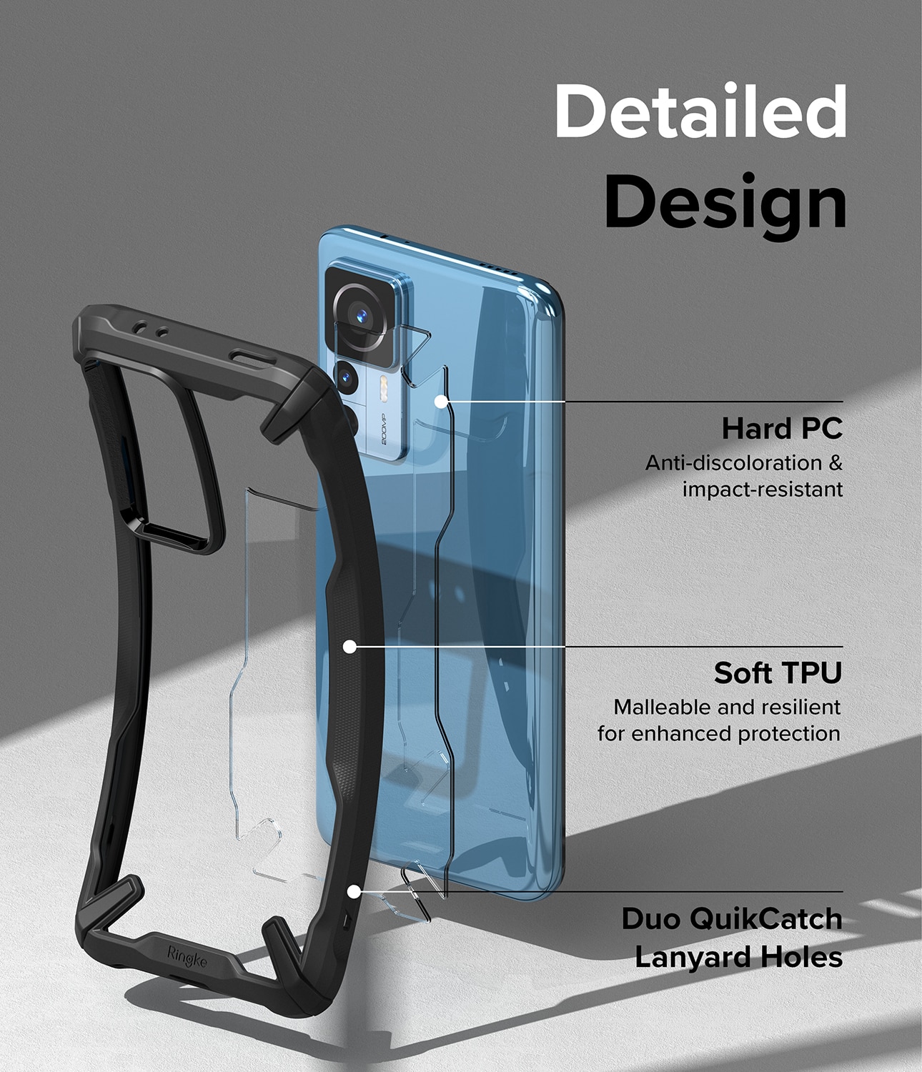 Fusion X Case Xiaomi 12T/12T Pro Svart