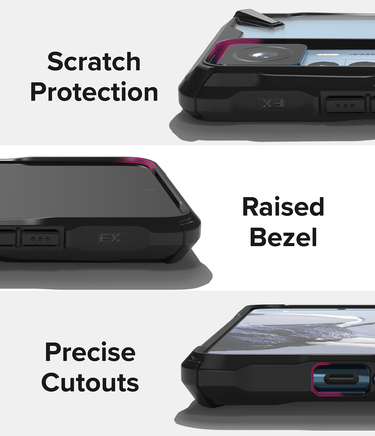 Fusion X Case Xiaomi 12T/12T Pro Svart
