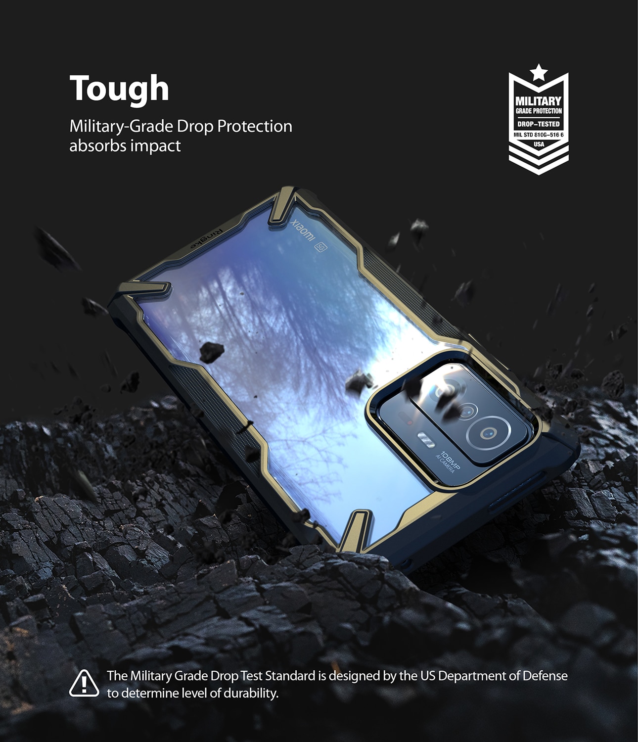 Fusion X Case Xiaomi 11T/11T Pro Svart