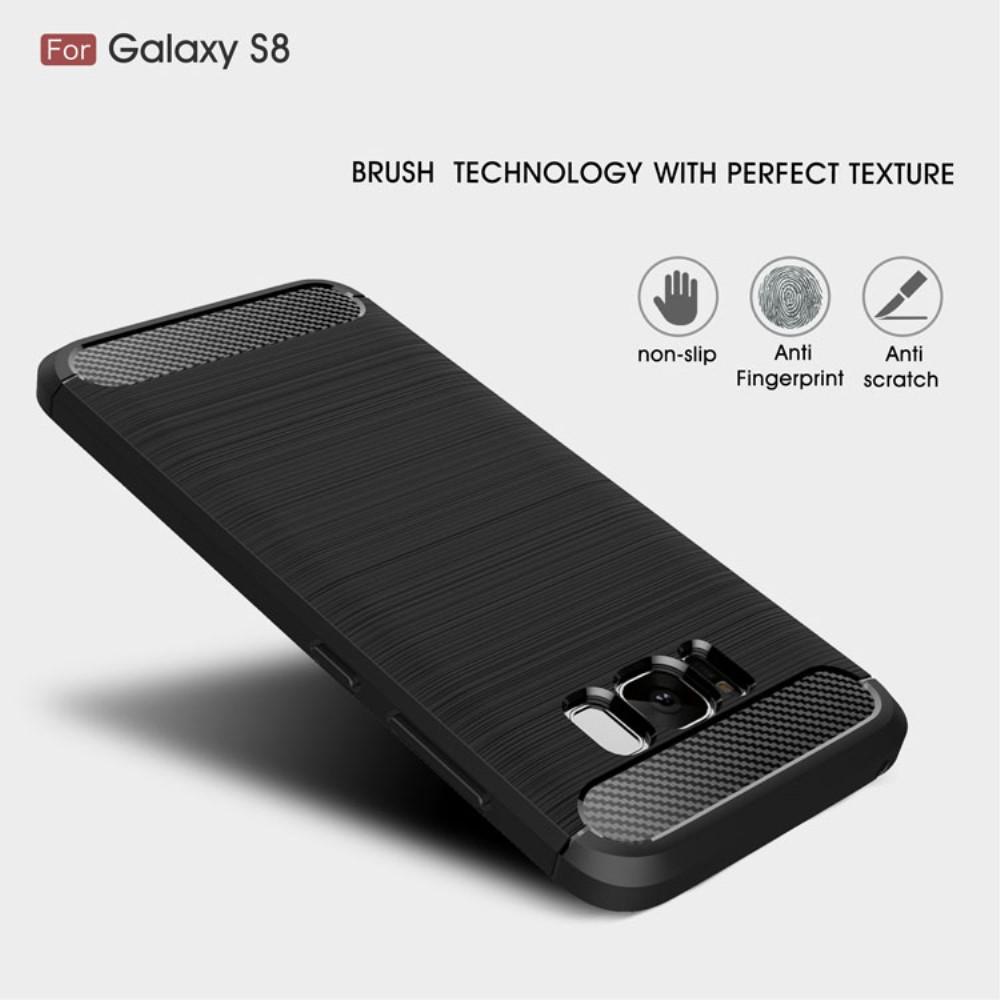 Brushed TPU Case for Samsung Galaxy S8 black