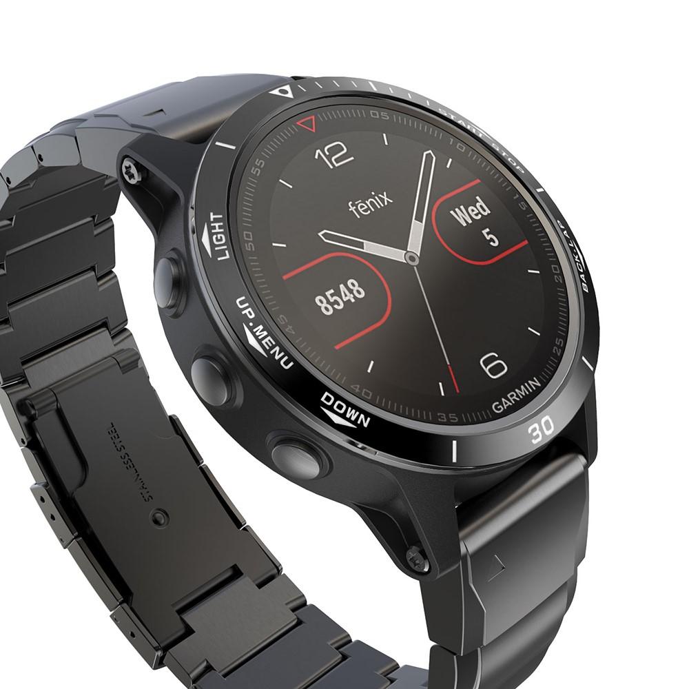 Infattning Garmin Fenix 5/5 Plus svart