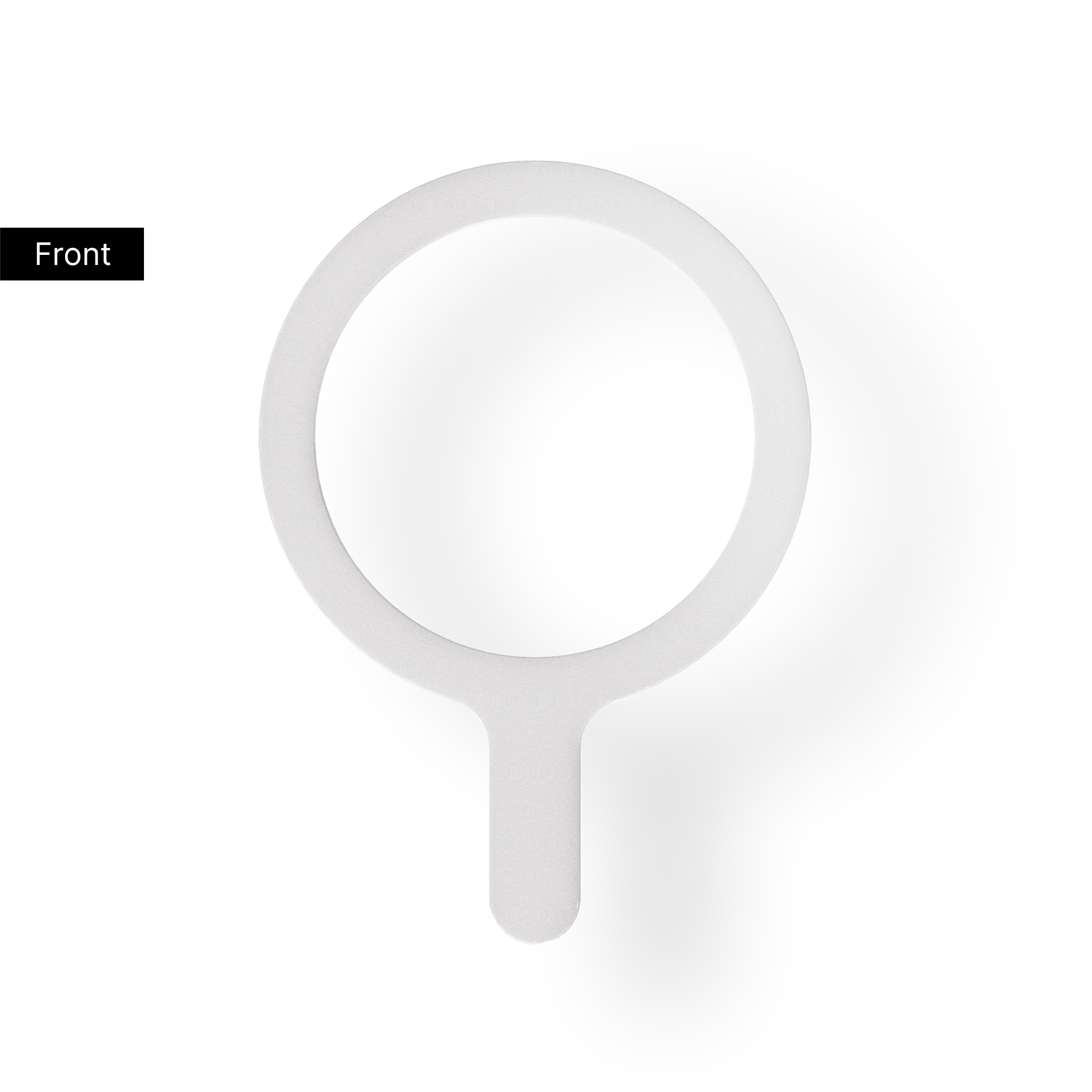 Avtagbar MagSafe-ring, vit